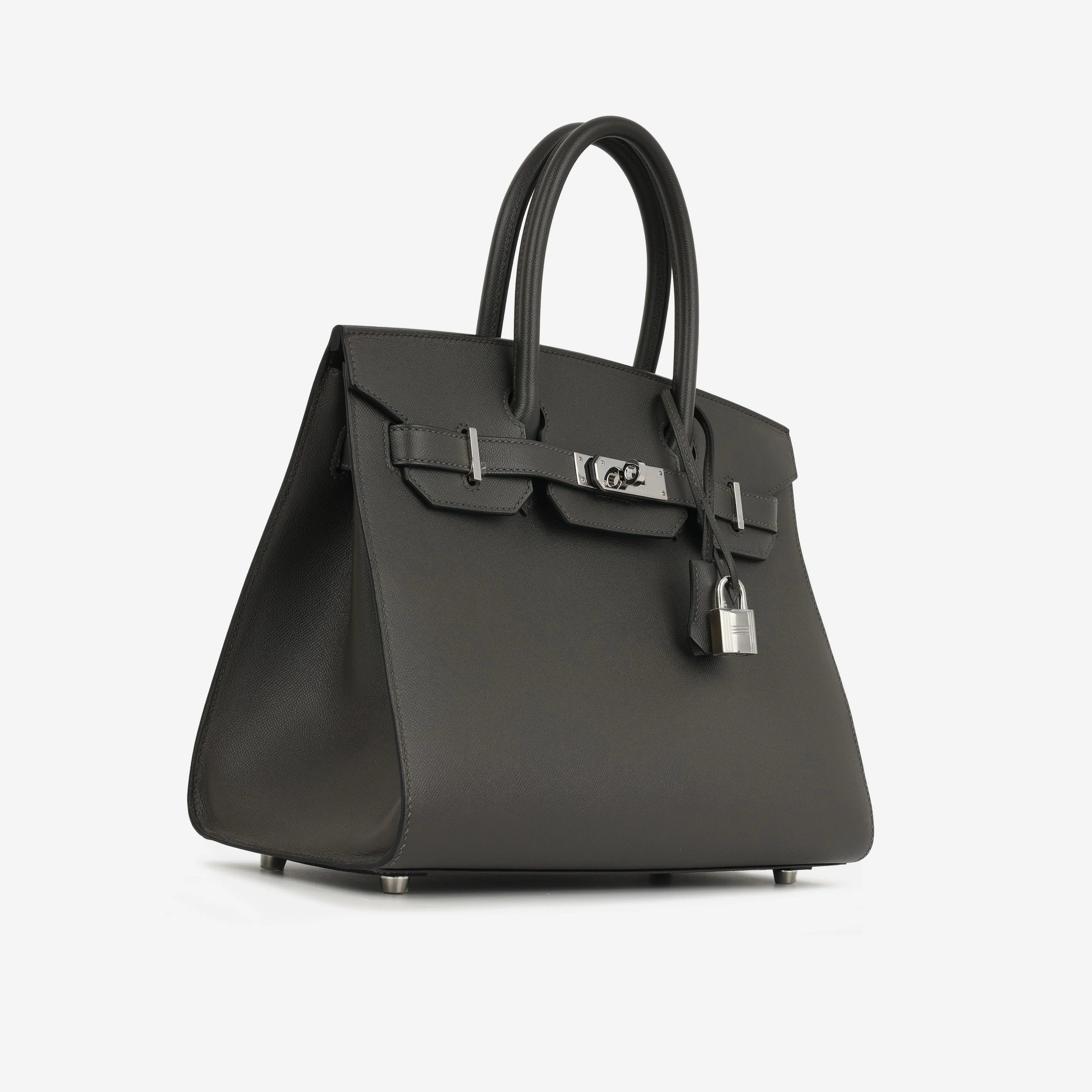 Hermès Birkin 30 - Graphite Veau Madame - Image 2