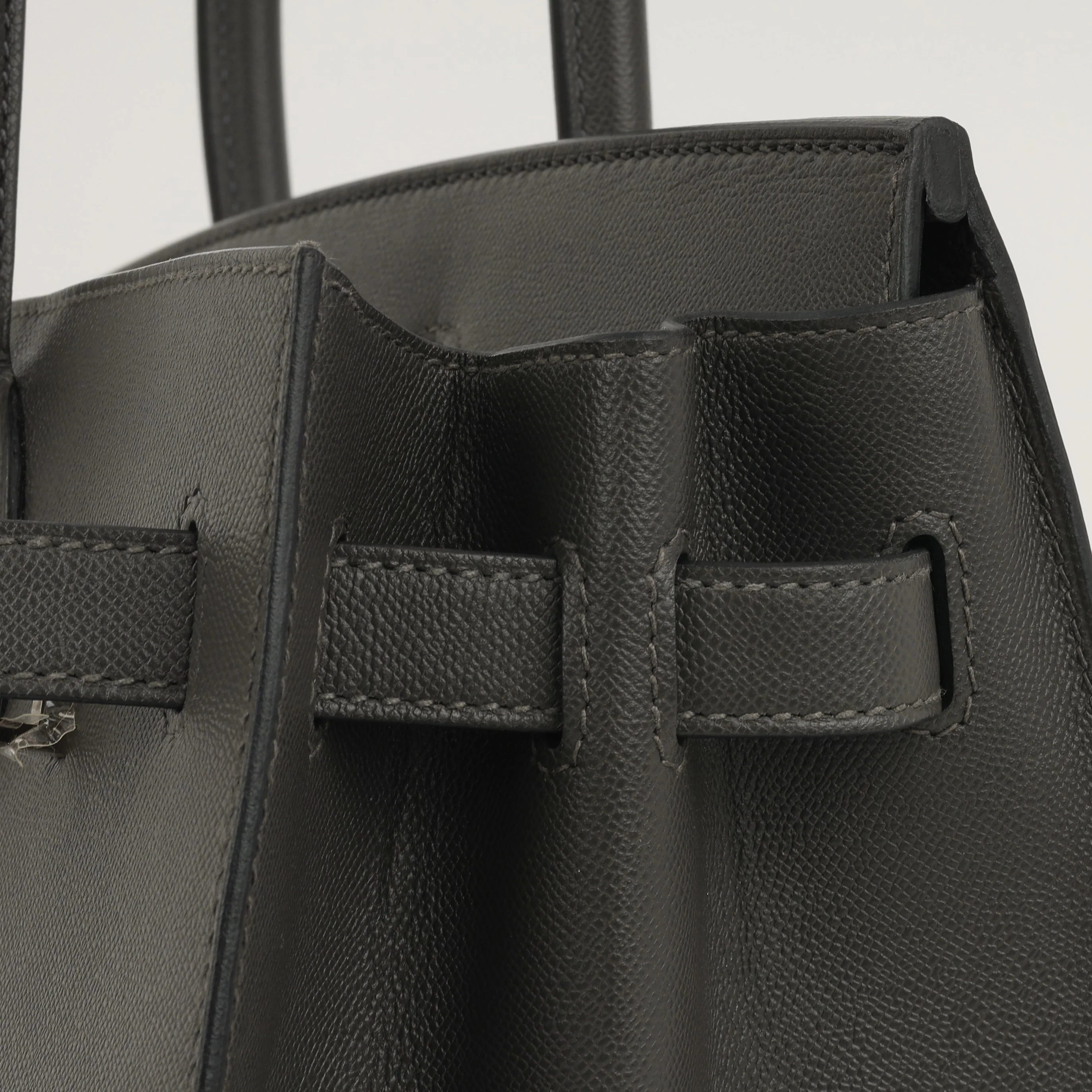 Hermès Birkin 30 - Graphite Veau Madame - Image 7