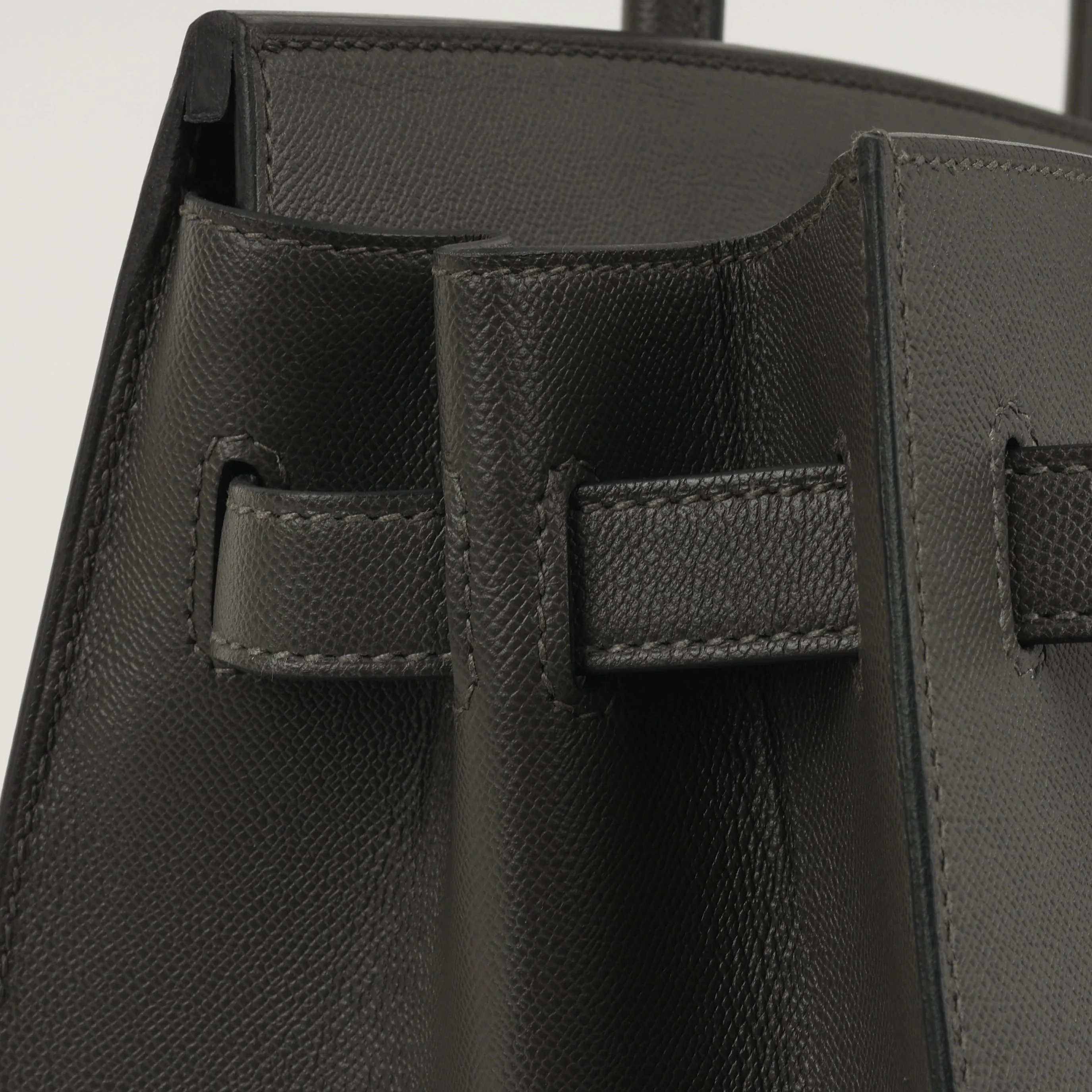 Hermès Birkin 30 - Graphite Veau Madame - Image 9