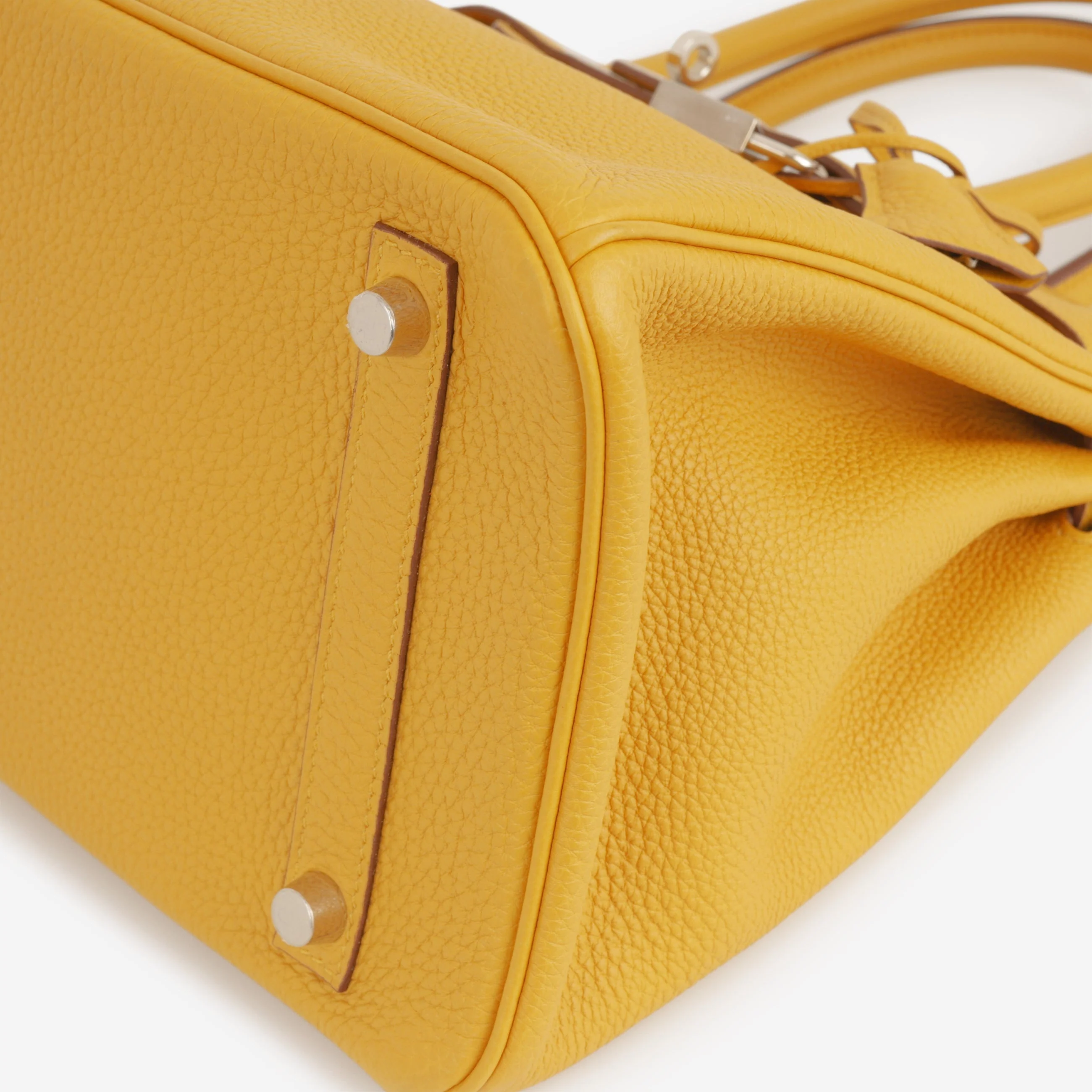 Hermès Birkin 30 - Jaune Ambre Togo | Palladium Hardware - Image 6