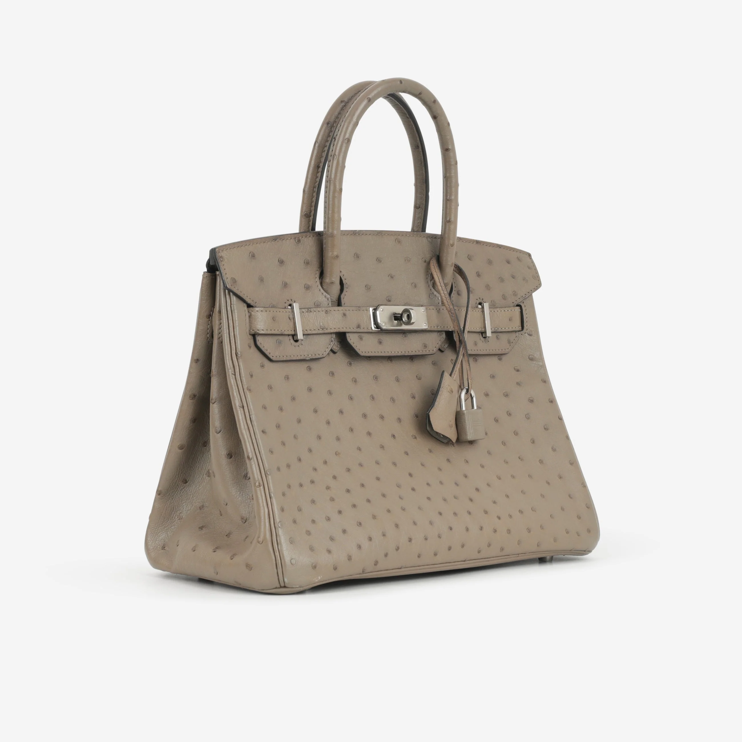 Hermès Birkin 30 - Mousse Ostrich | Palladium Hardware - Image 2