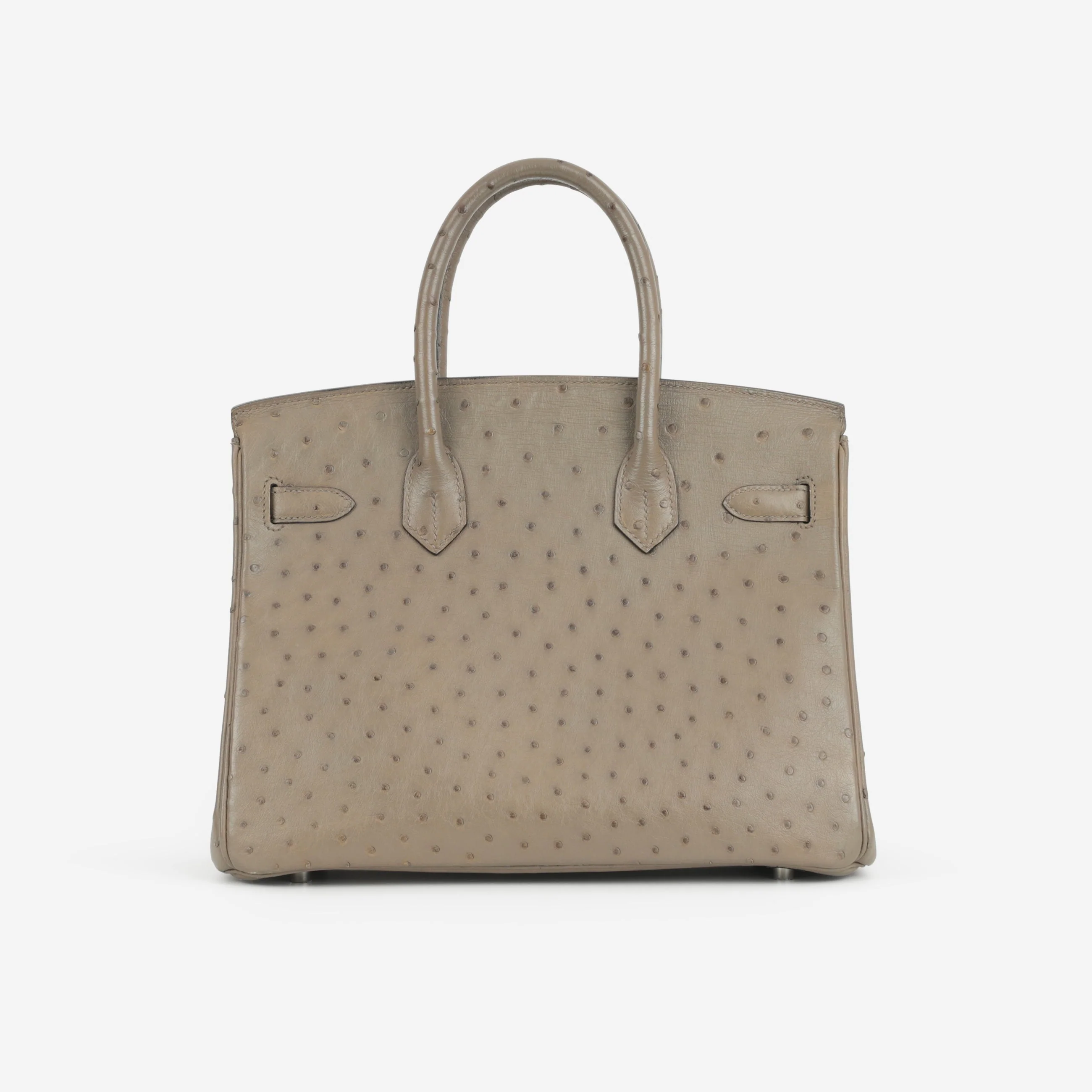 Hermès Birkin 30 - Mousse Ostrich | Palladium Hardware - Image 3