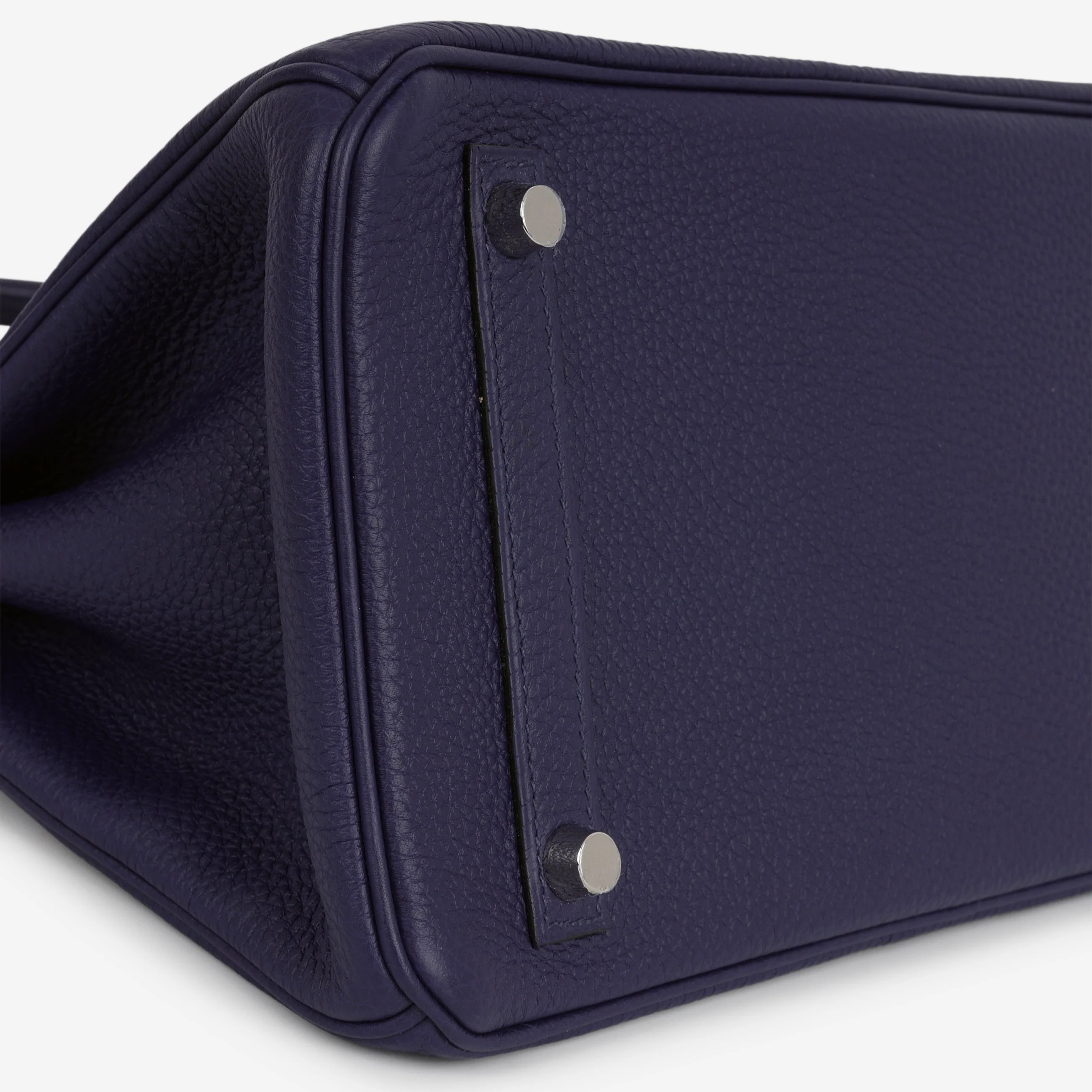 Hermès Birkin 30 Touch - Bleu Encre Togo / Crocodile Niloticus | Palladium Hardware - Image 5