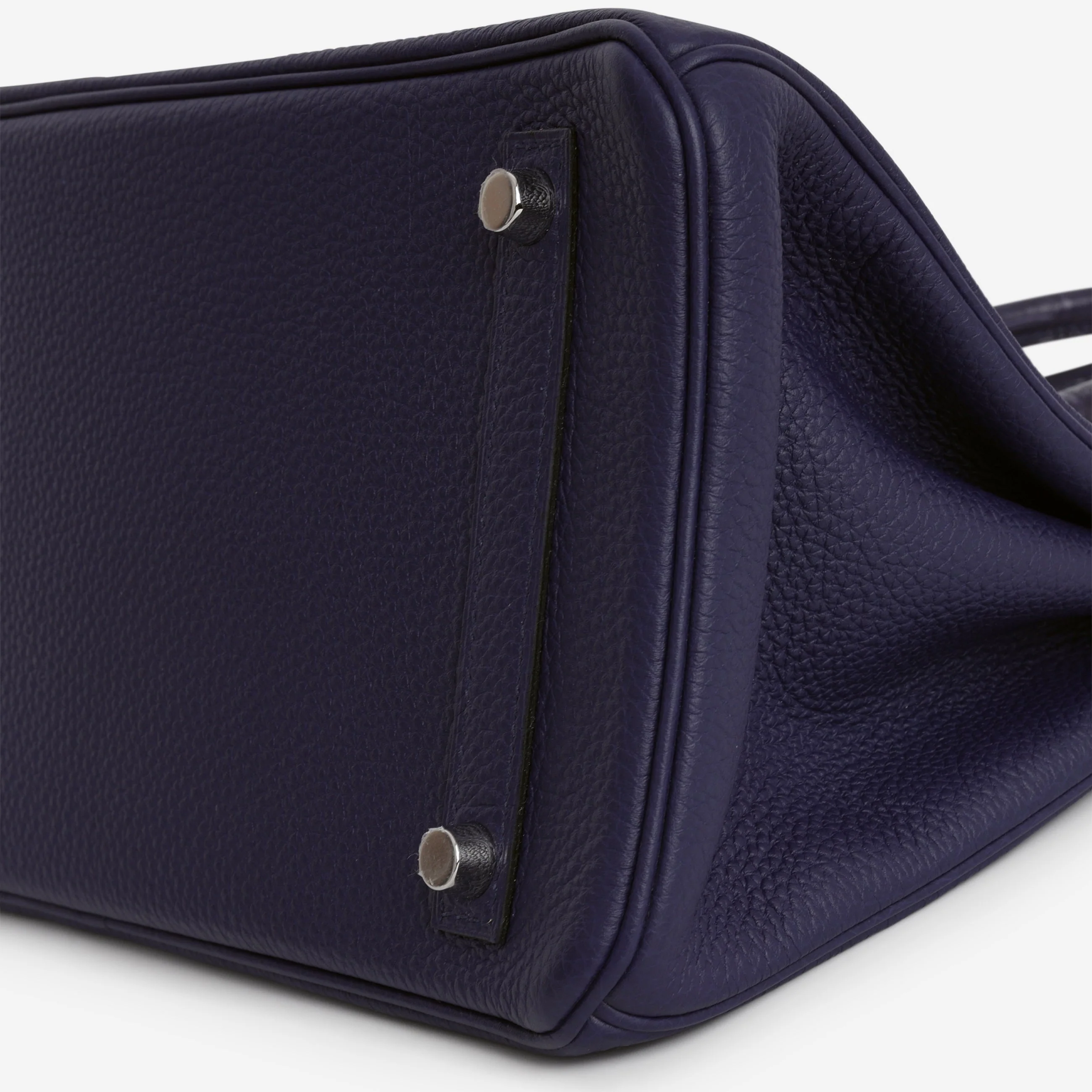 Hermès Birkin 30 Touch - Bleu Encre Togo / Crocodile Niloticus | Palladium Hardware - Image 6