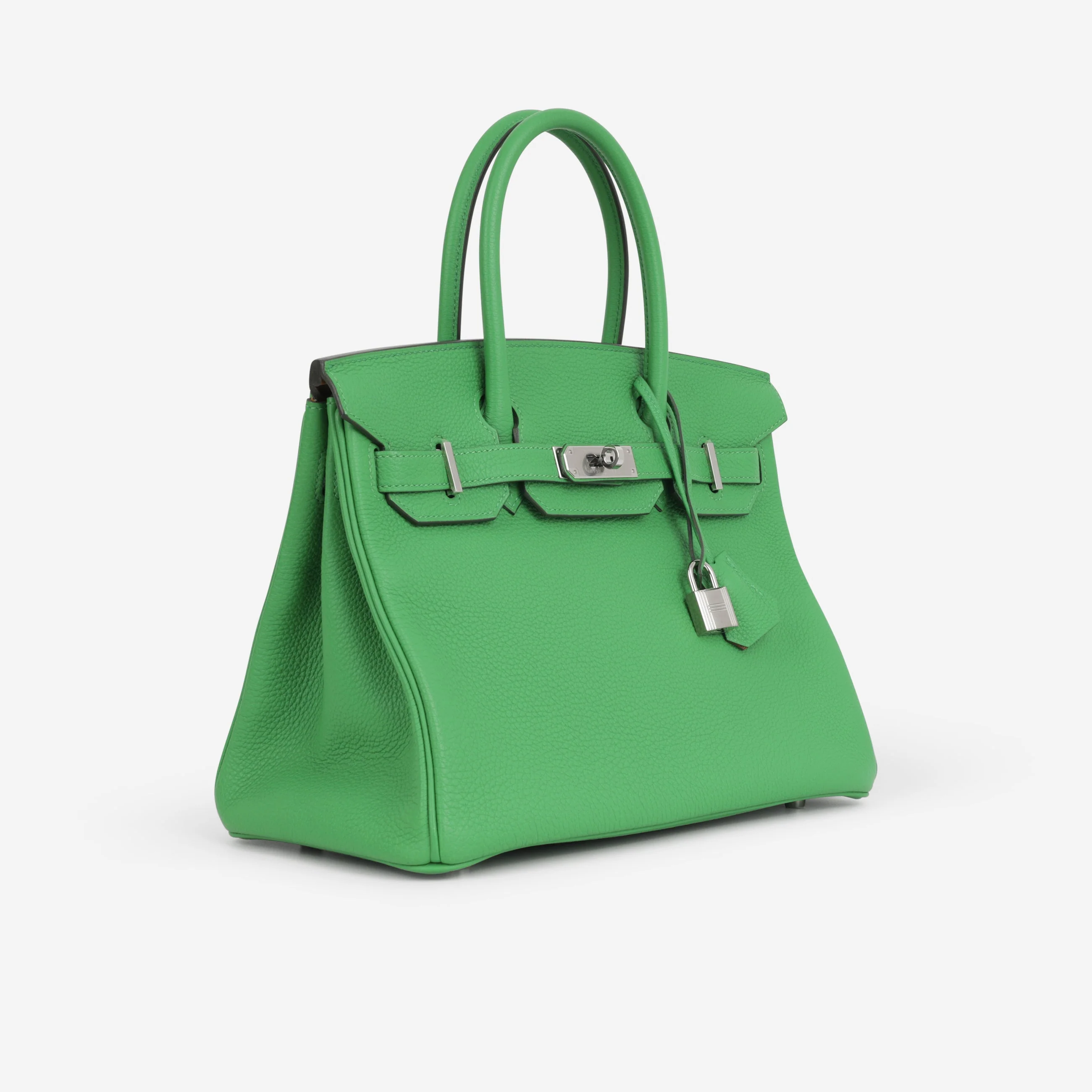 Hermès Birkin 30 Verso - Bambou Togo / Caramel Interior | Palladium Hardware - Image 2