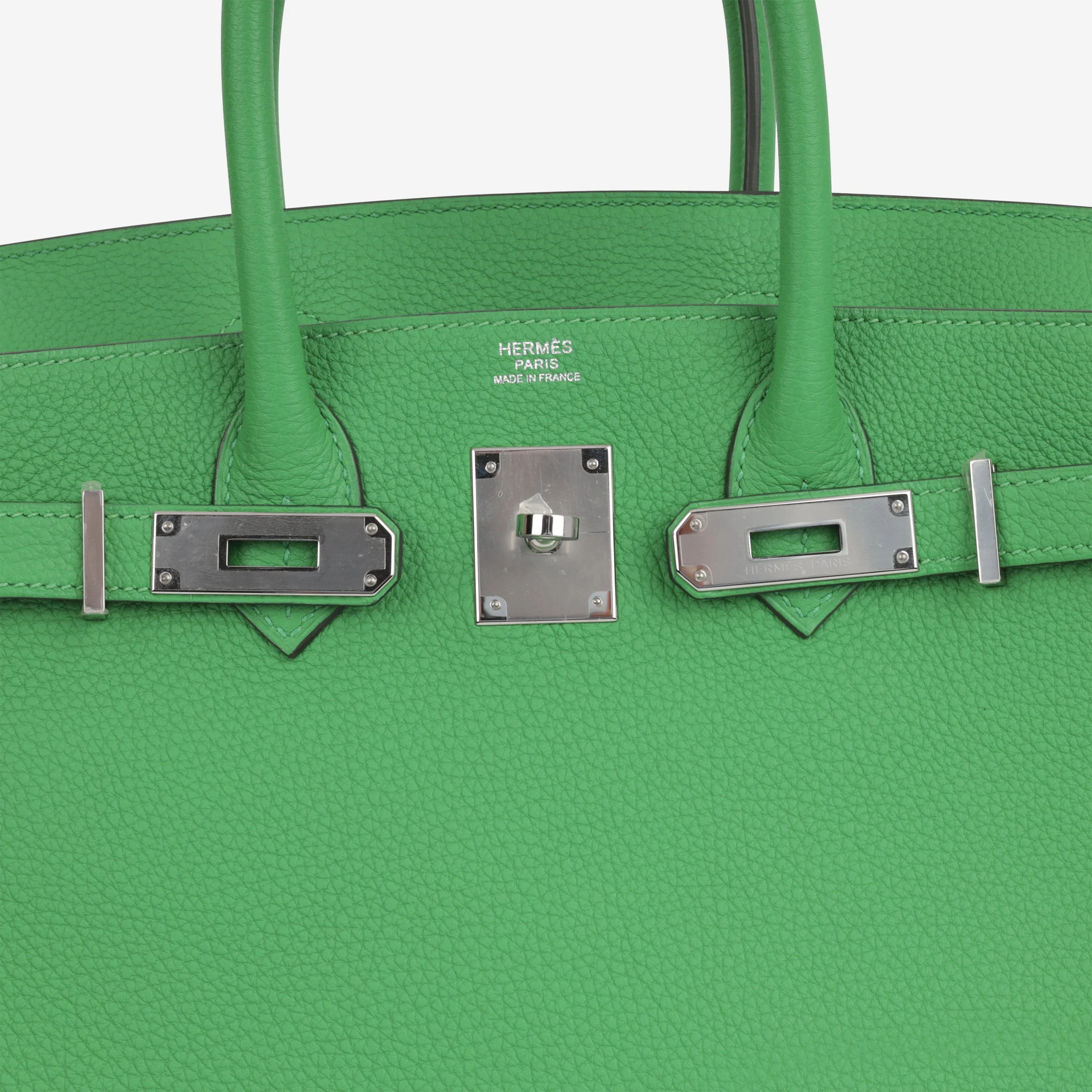 Hermès Birkin 30 Verso - Bambou Togo / Caramel Interior | Palladium Hardware - Image 8