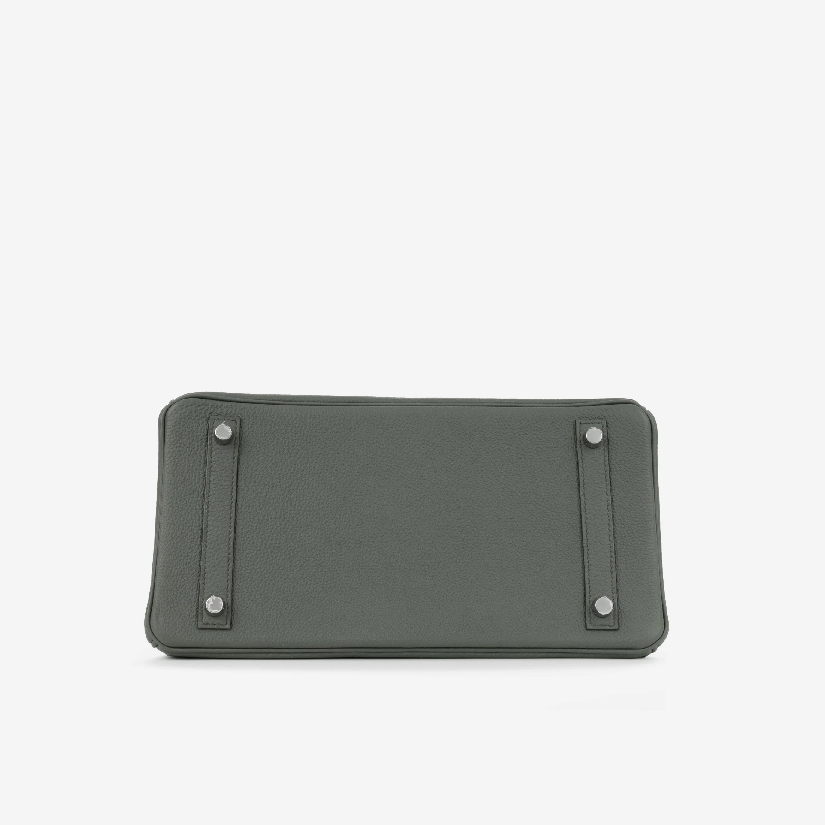 Hermès Birkin 30 - Vert Amande Togo | Palladium Hardware - Image 10