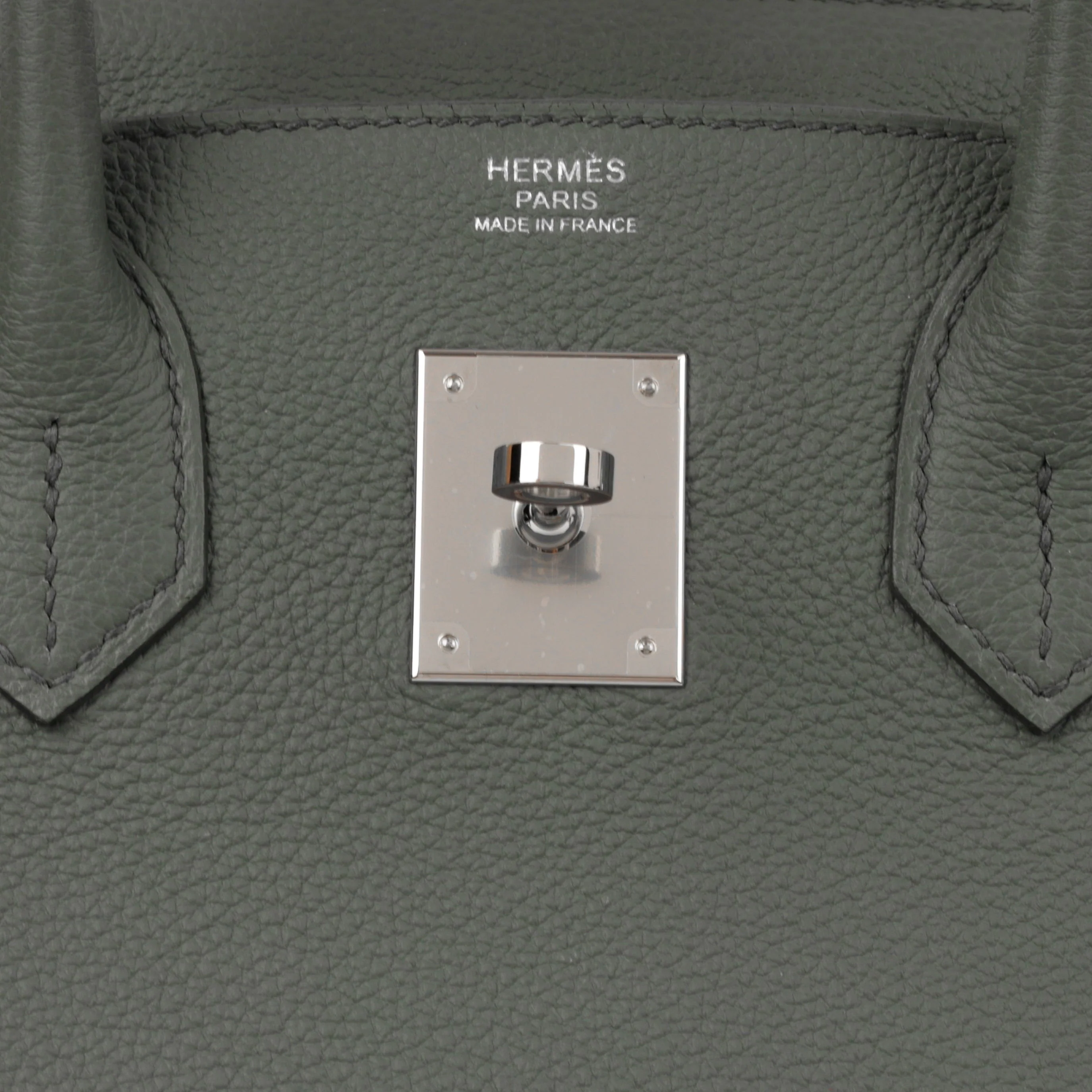 Hermès Birkin 30 - Vert Amande Togo | Palladium Hardware - Image 13