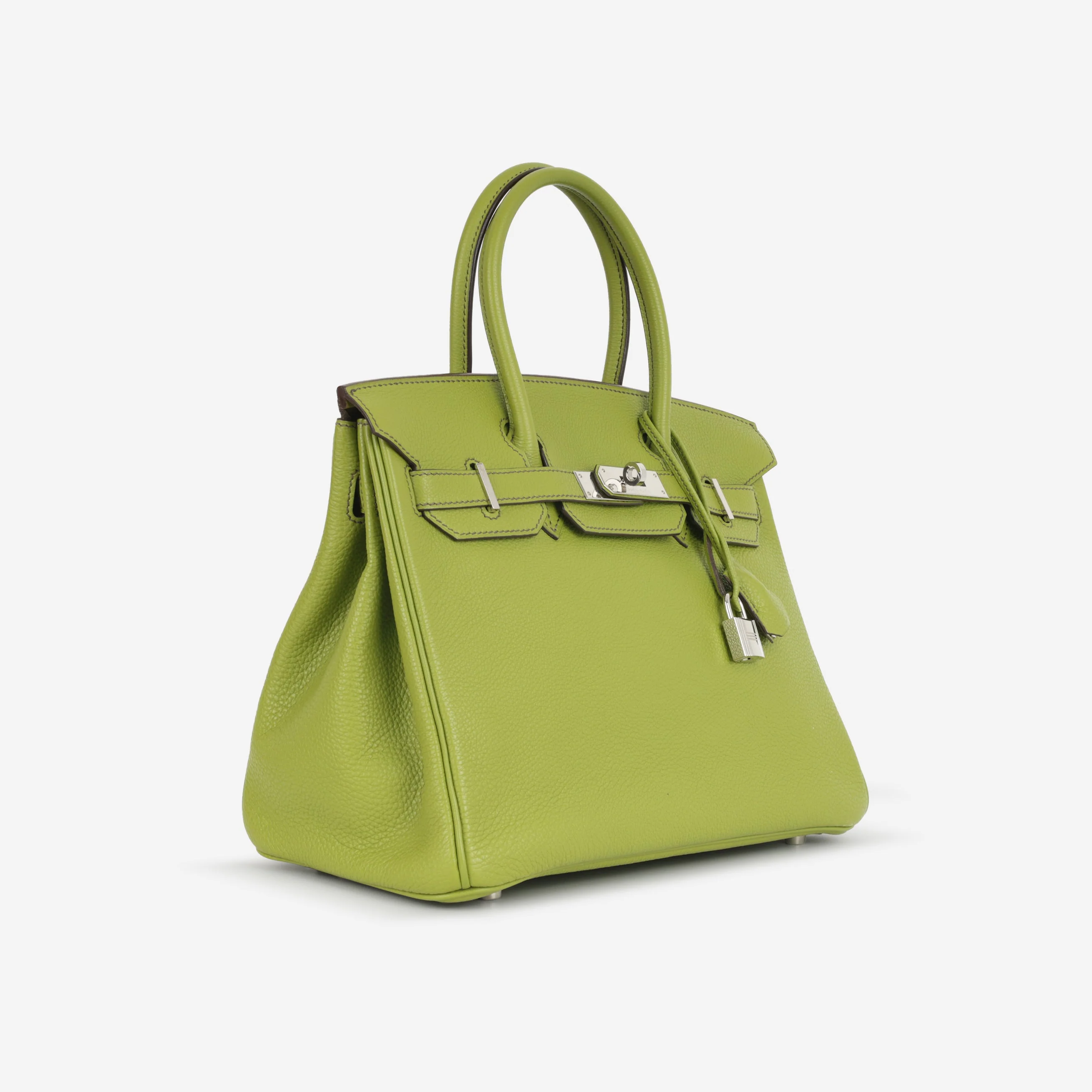 Hermès Birkin 30 - Vert Anis Togo | Palladium - Image 2