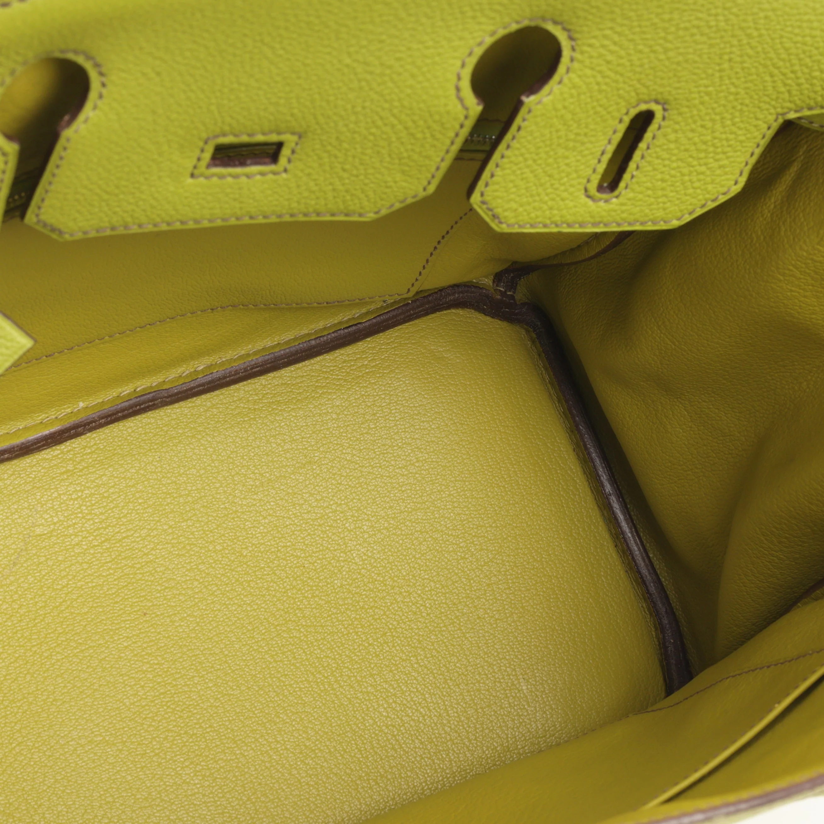 Hermès Birkin 30 - Vert Anis Togo | Palladium - Image 8