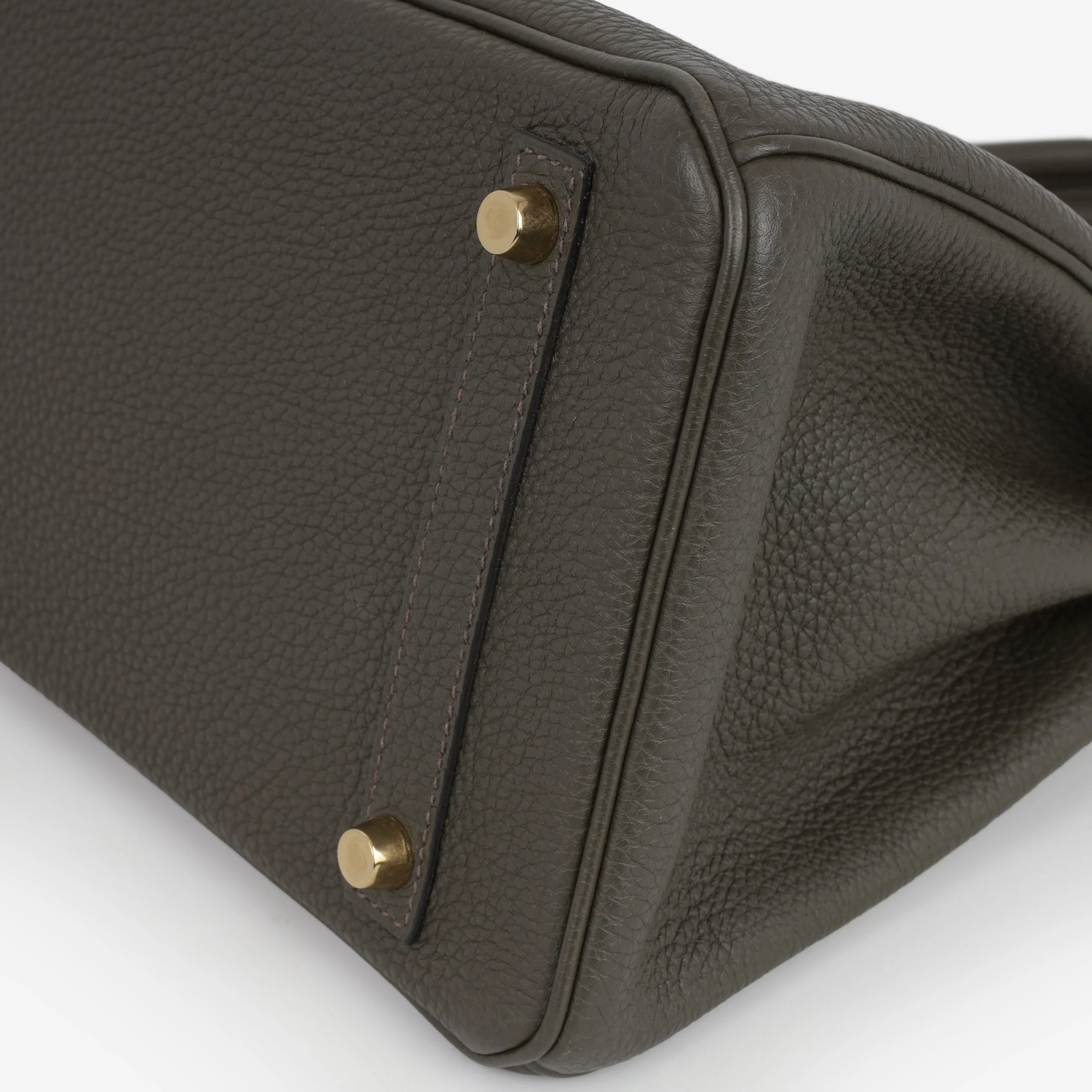 Hermès Birkin 30 - Vert De Gris Togo | Gold Hardware - Image 6