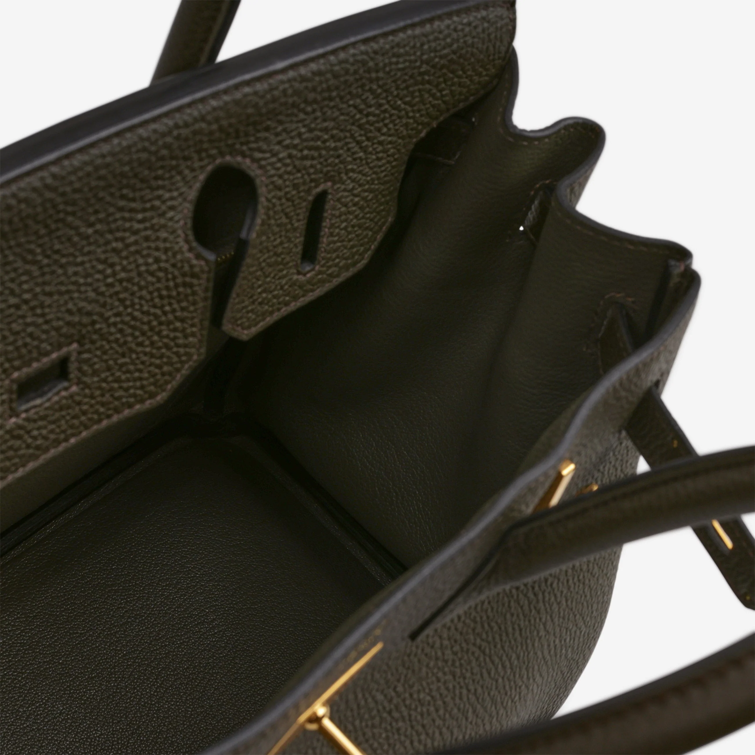Hermès Birkin 30 - Vert De Gris Togo | Gold Hardware - Image 8