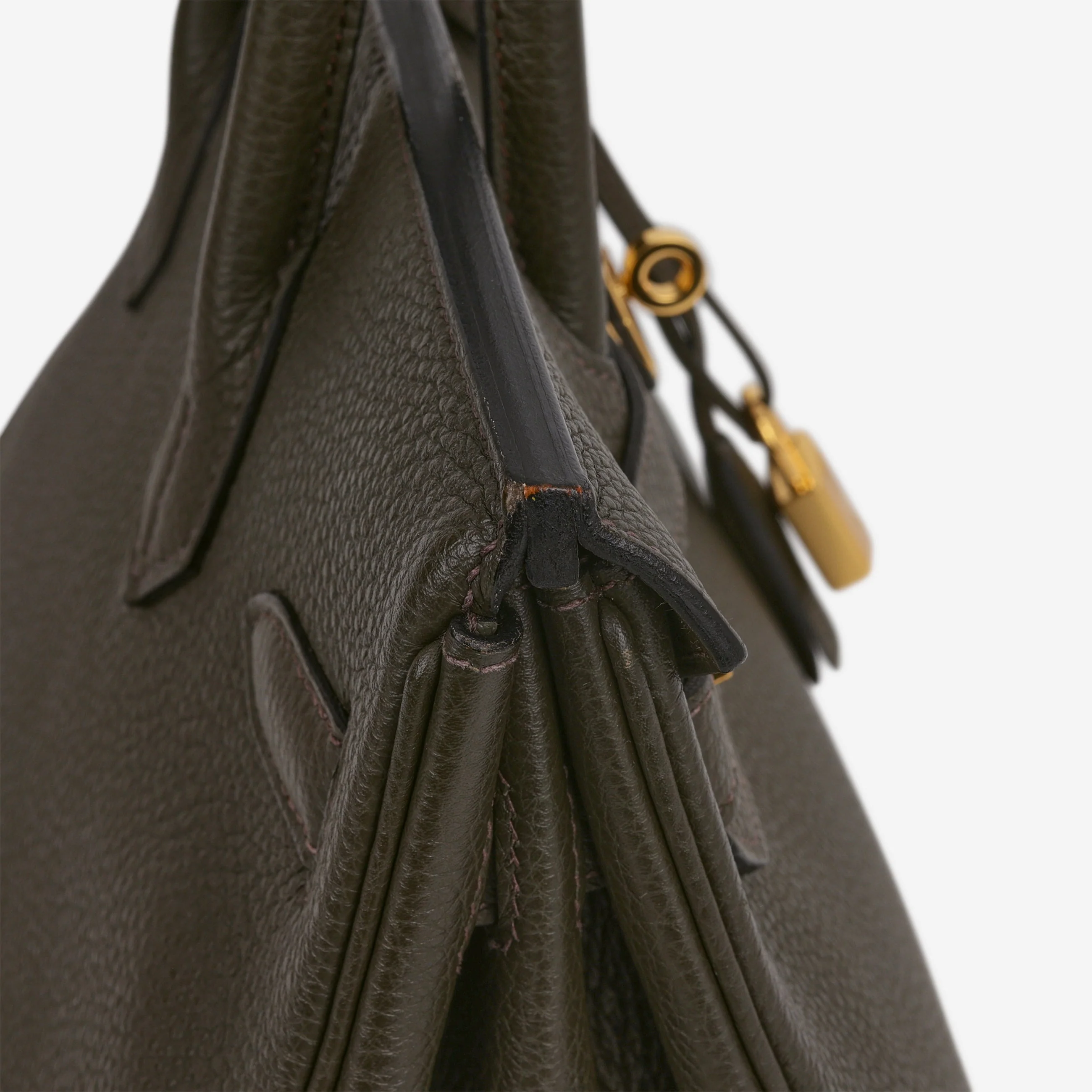 Hermès Birkin 30 - Vert De Gris Togo | Gold Hardware - Image 9