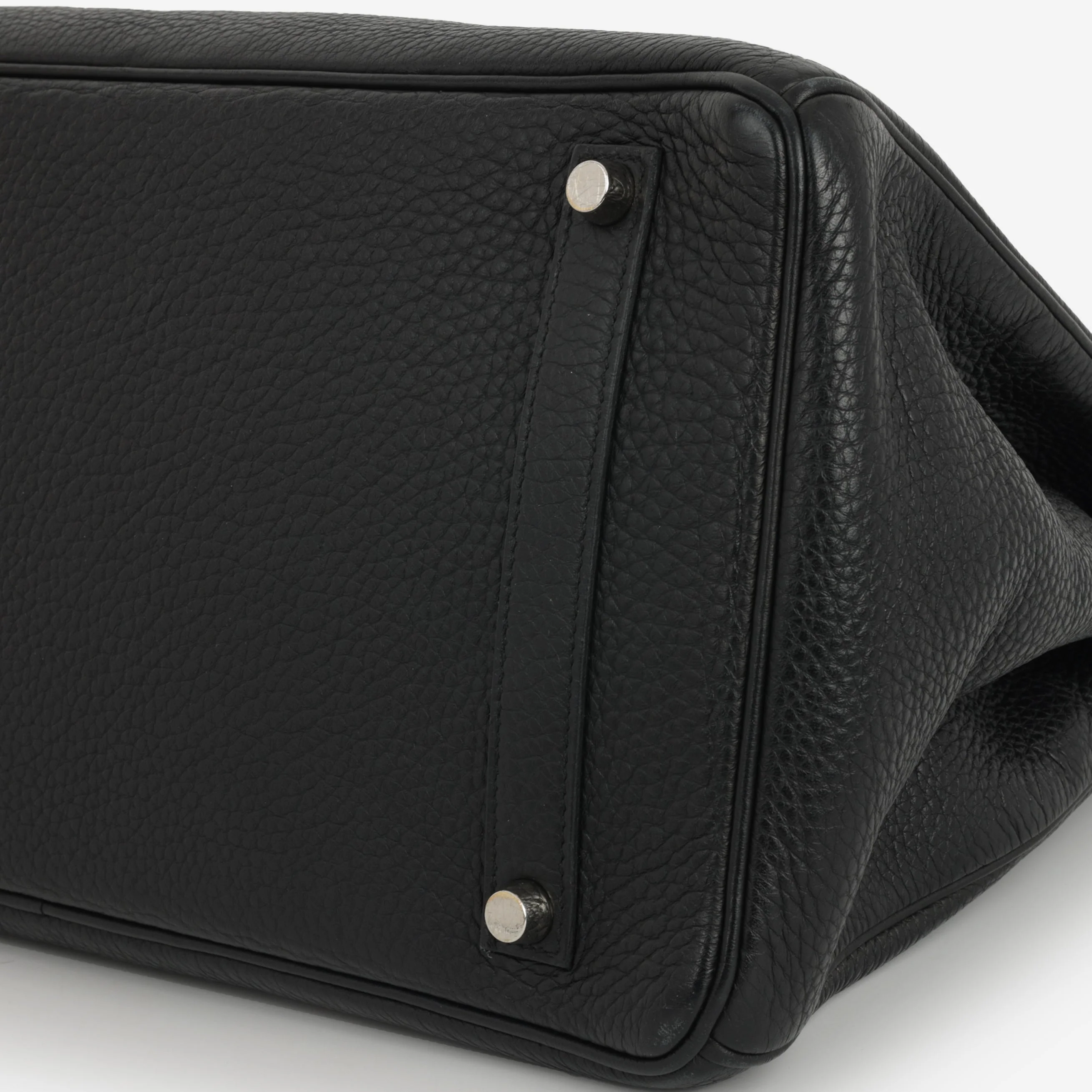 Hermès Birkin 35 - Black Togo | Palladium Hardware - Image 7