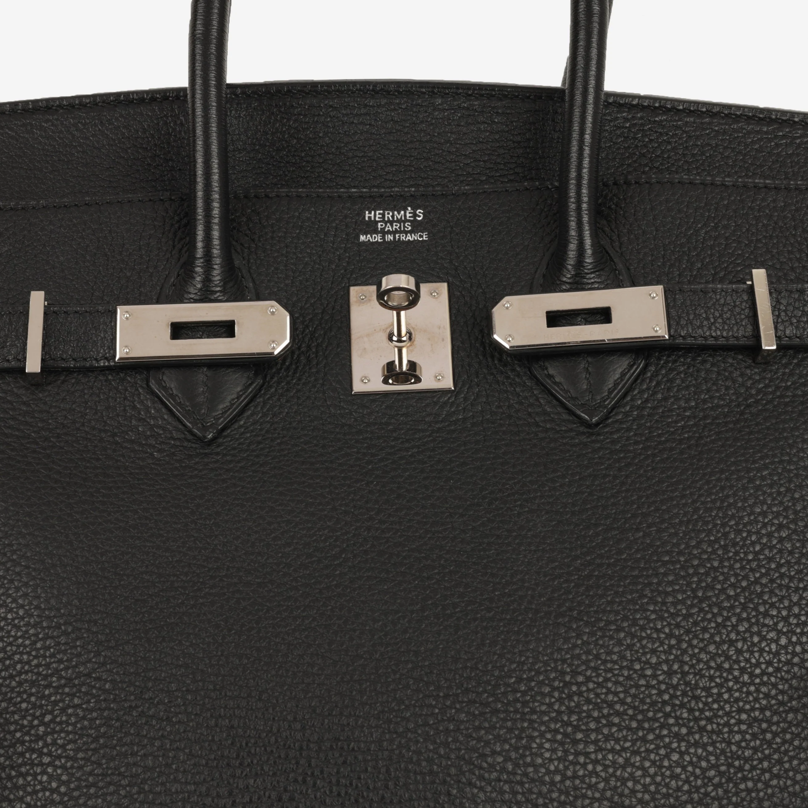 Hermès Birkin 35 - Black Togo | Palladium Hardware - Image 8