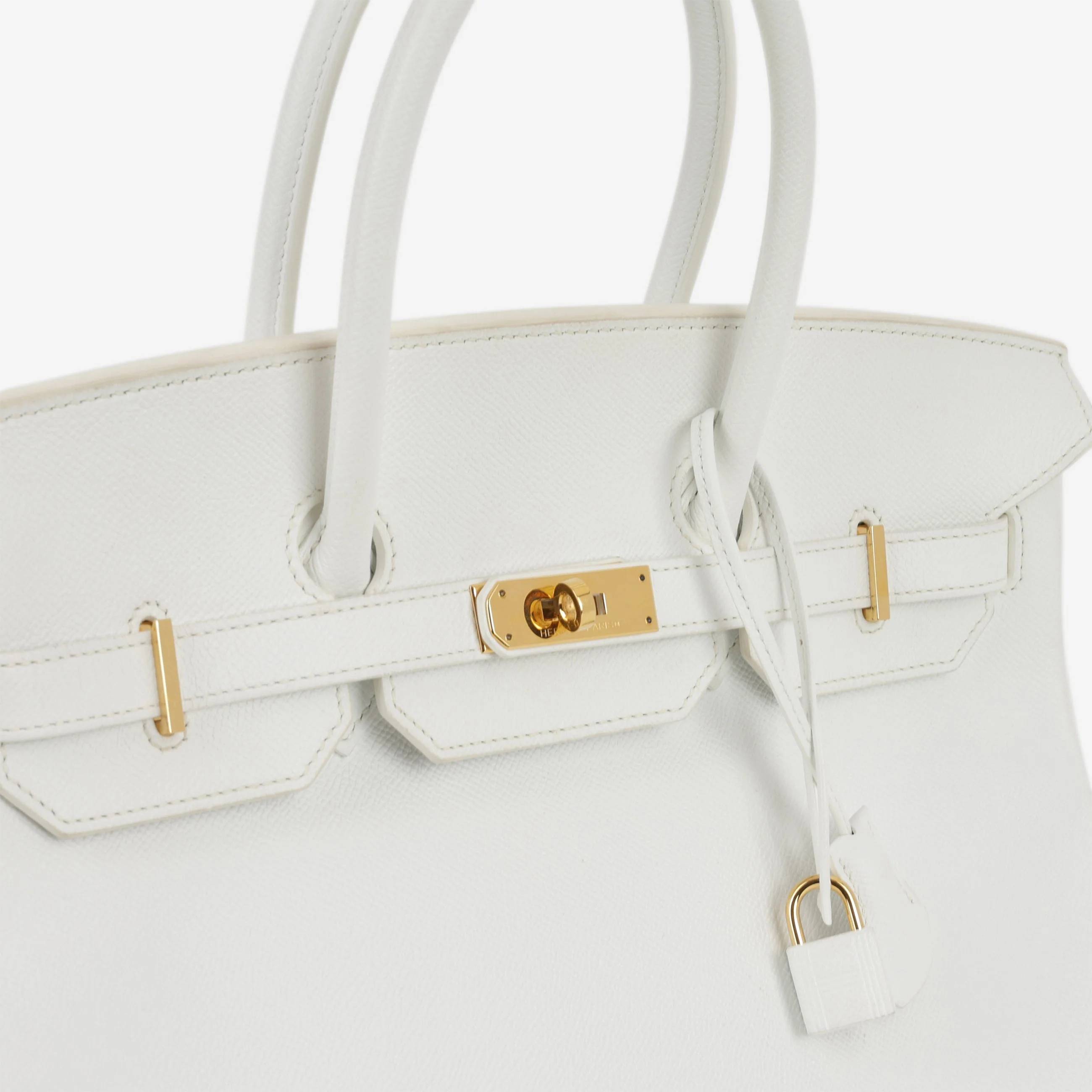 Hermès Birkin 35 - Blanc Epsom Retourne | Gold Hardware - Image 8