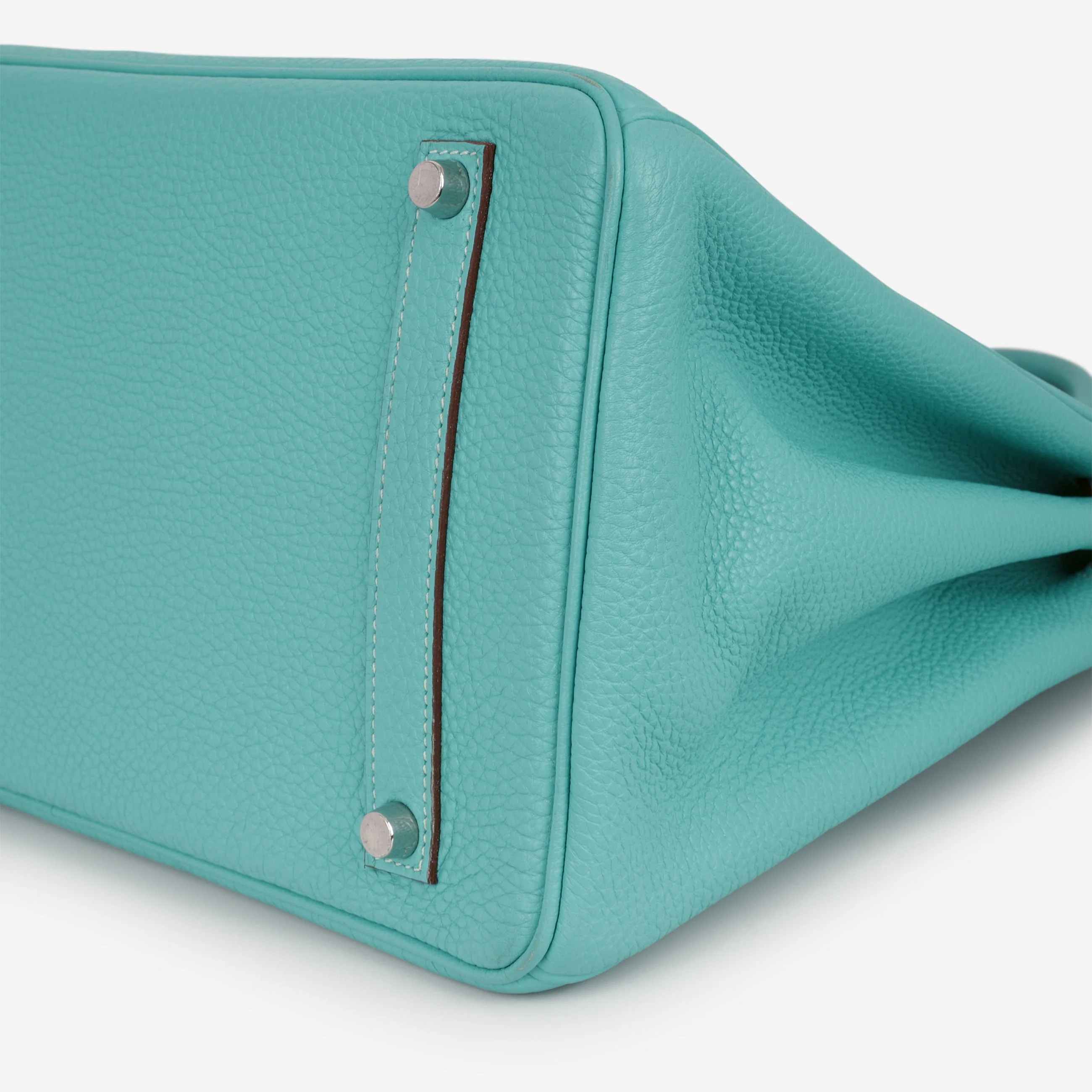 Hermès Birkin 35 - Bleu Lagoon Togo | Palladium Hardware - Image 10