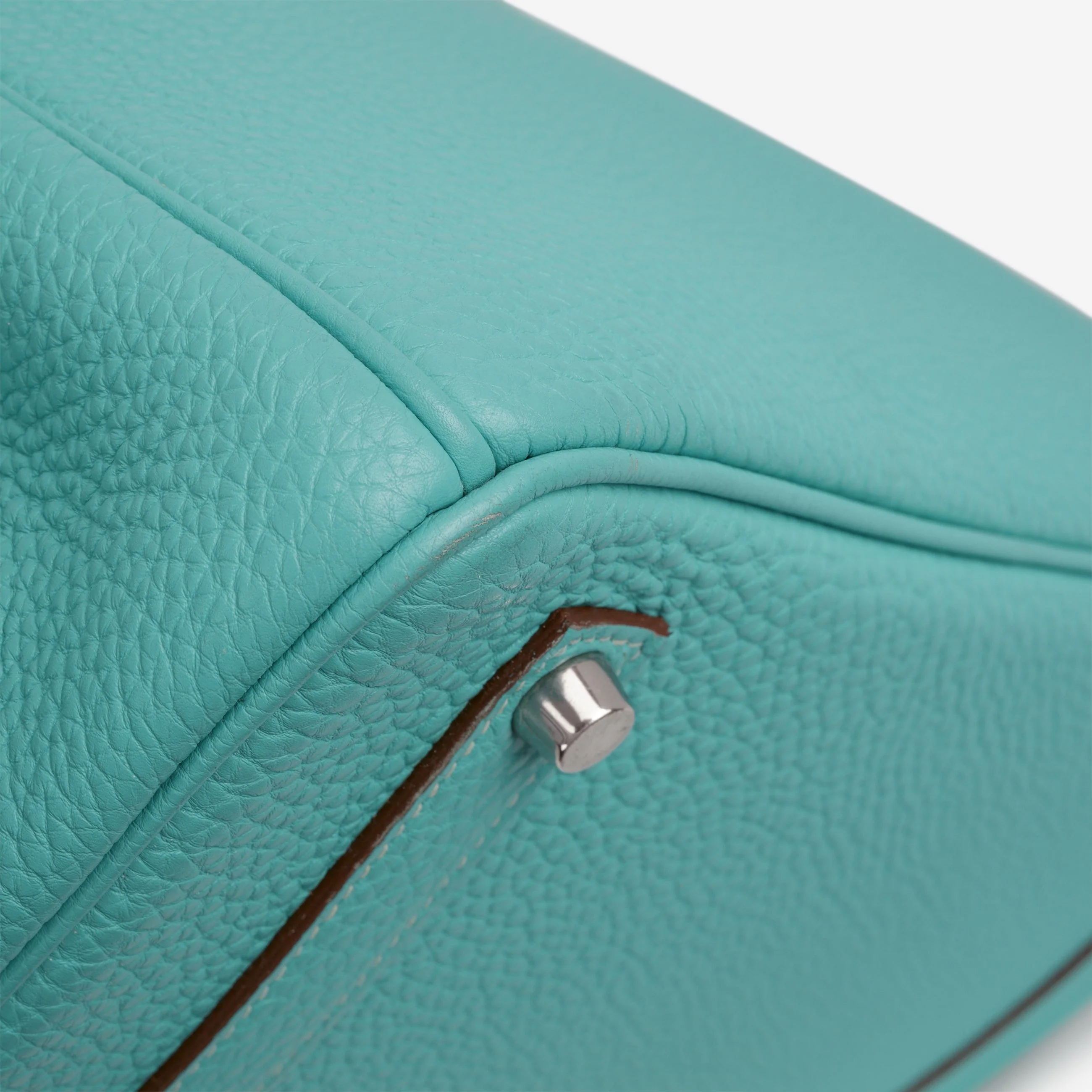 Hermès Birkin 35 - Bleu Lagoon Togo | Palladium Hardware - Image 12
