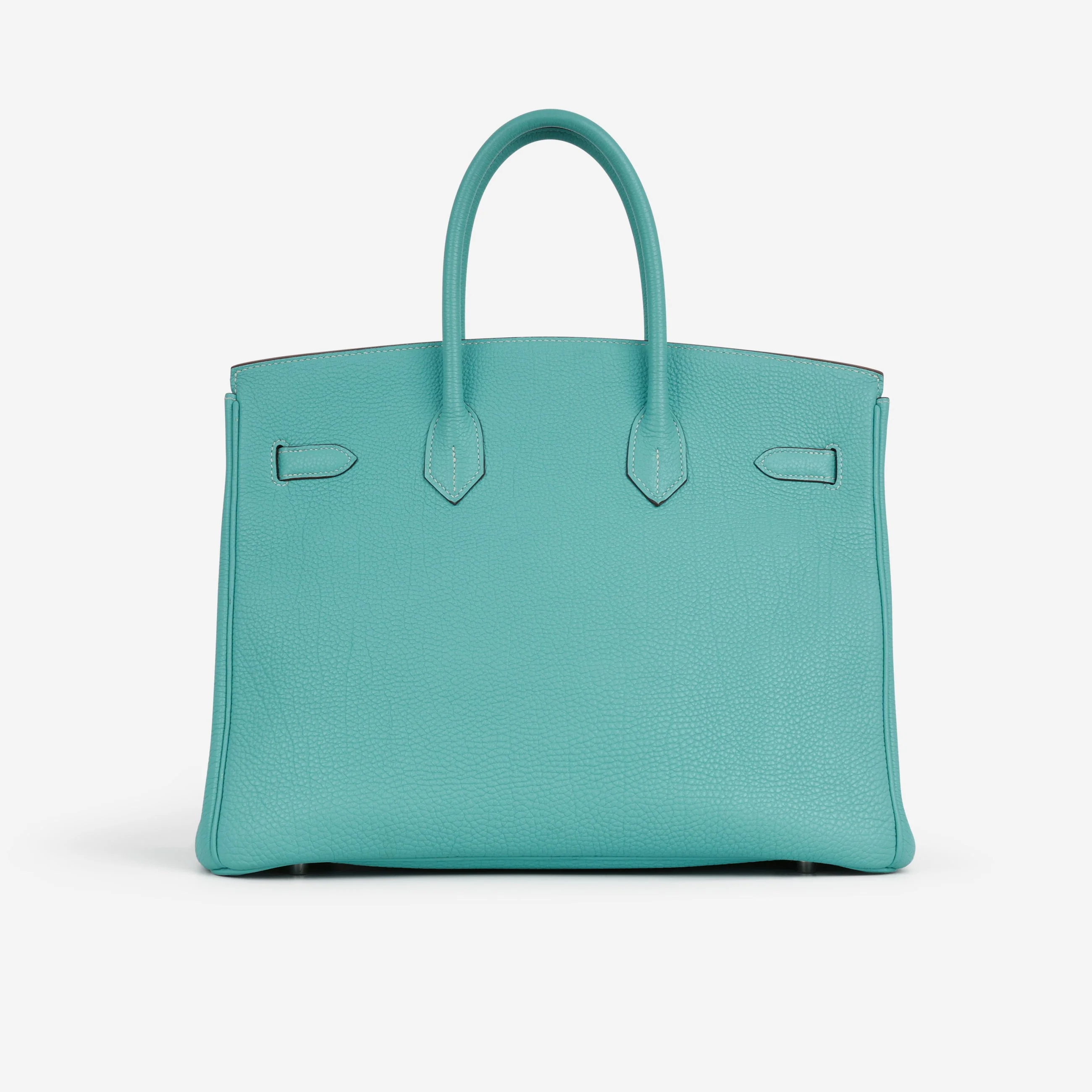 Hermès Birkin 35 - Bleu Lagoon Togo | Palladium Hardware - Image 4