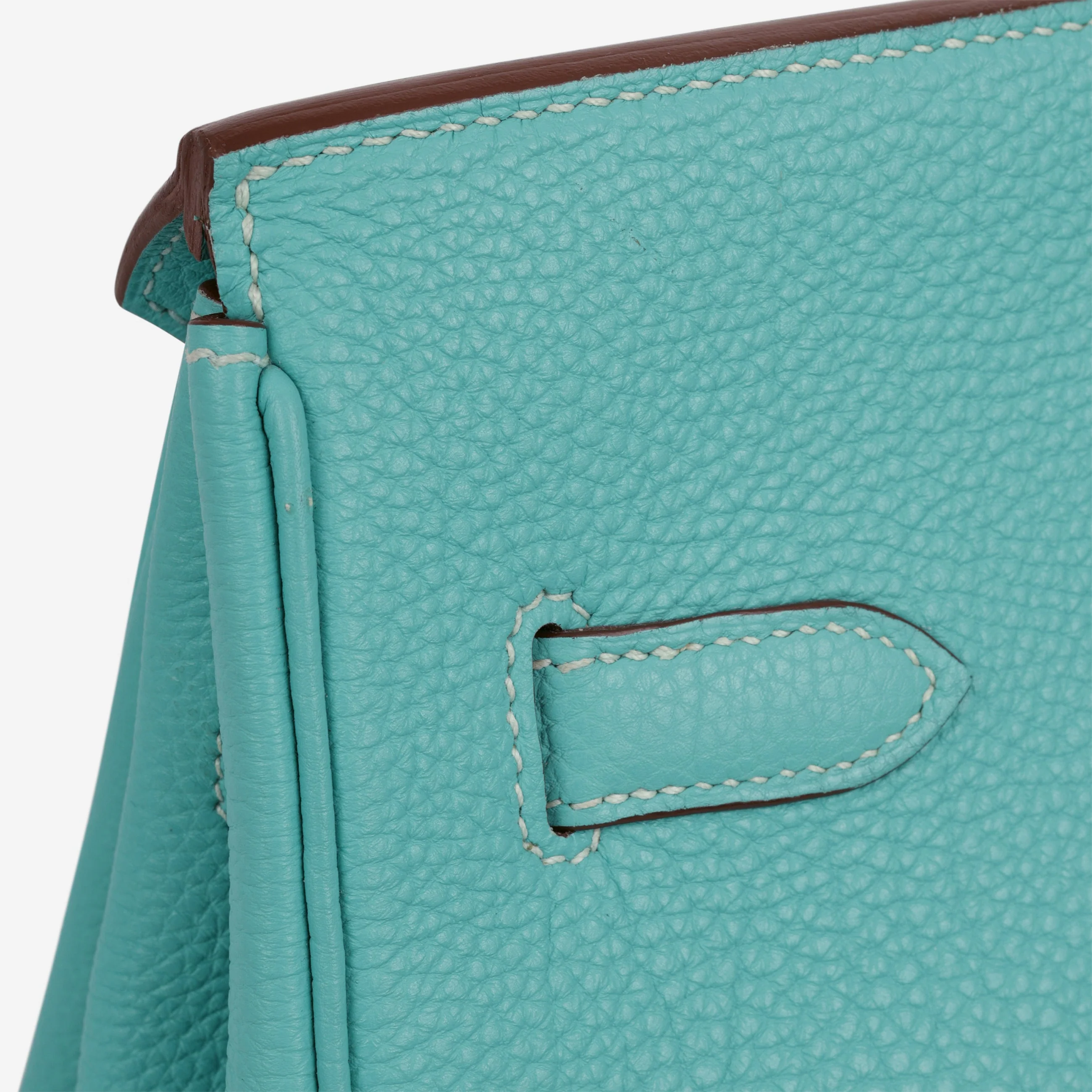 Hermès Birkin 35 - Bleu Lagoon Togo | Palladium Hardware - Image 6