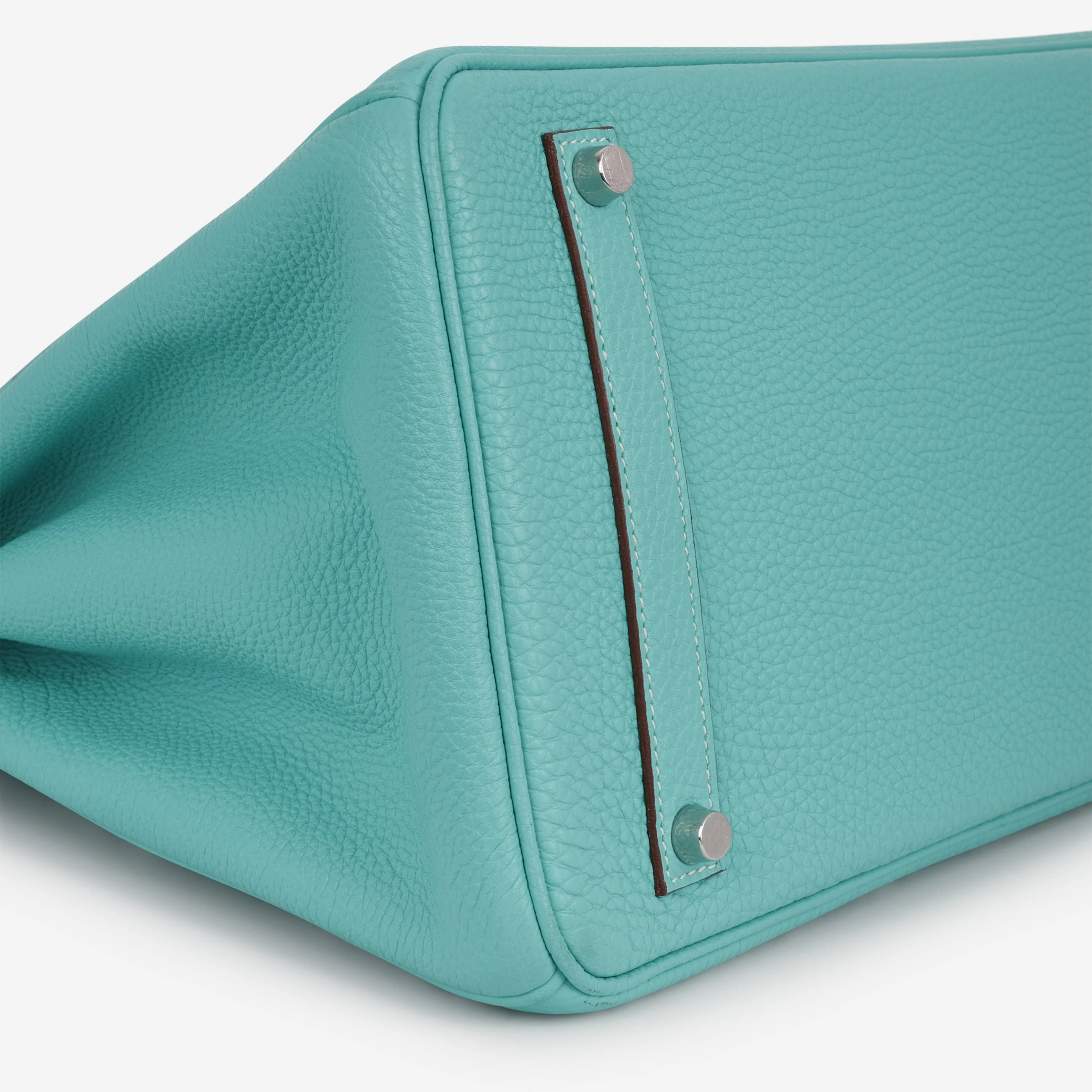 Hermès Birkin 35 - Bleu Lagoon Togo | Palladium Hardware - Image 8
