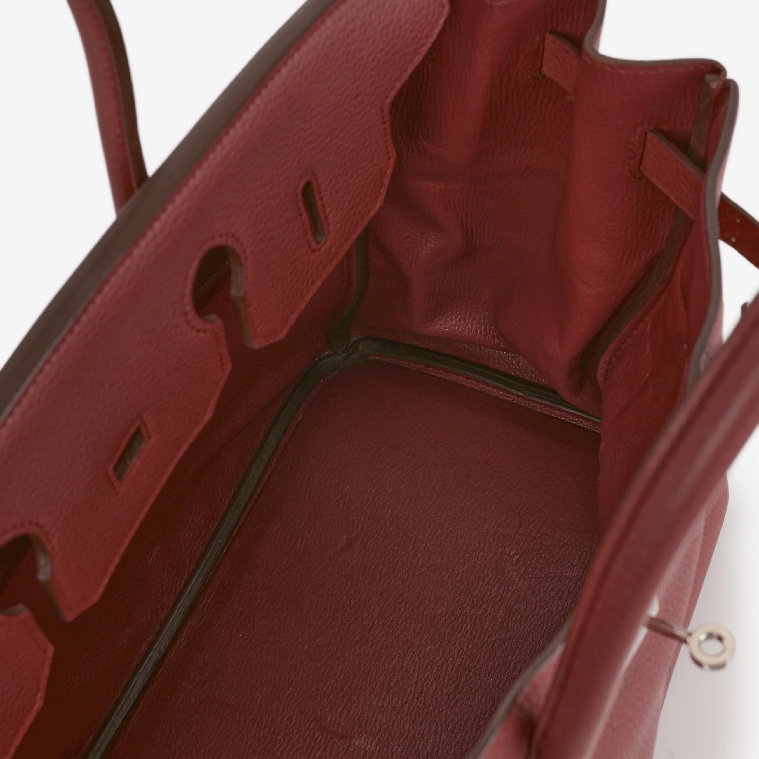 Hermès Birkin 35 - Bois De Rose Clemence | Palladium Hardware - Image 11