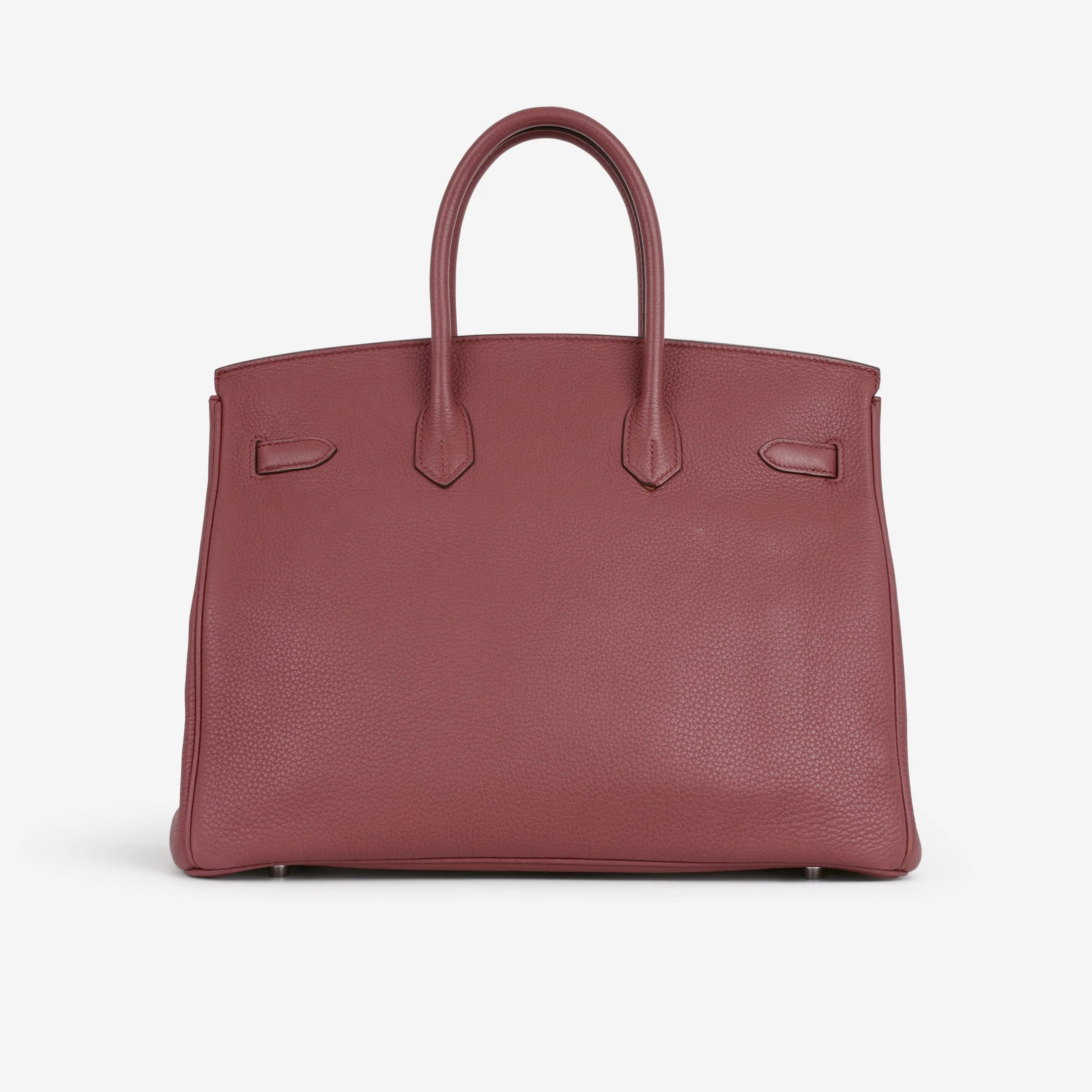Hermès Birkin 35 - Bois De Rose Clemence | Palladium Hardware - Image 3