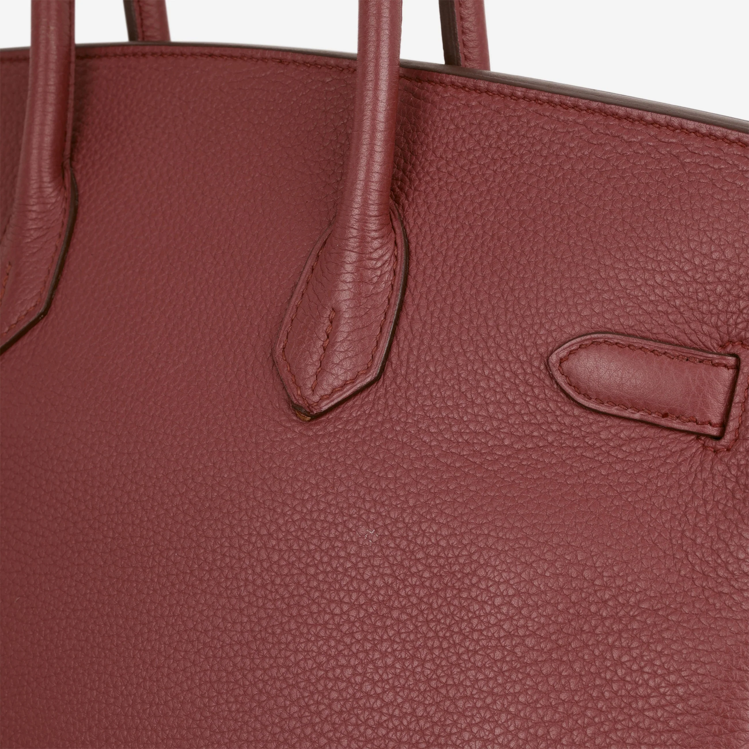 Hermès Birkin 35 - Bois De Rose Clemence | Palladium Hardware - Image 5