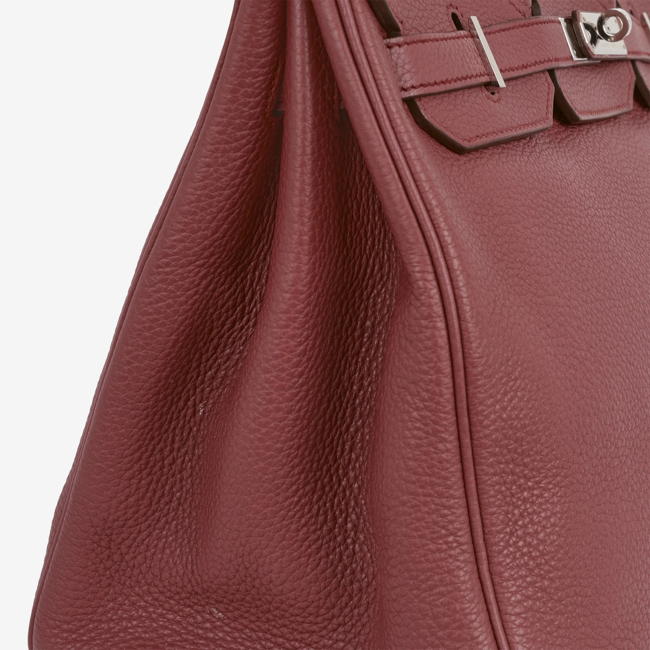 Hermès Birkin 35 - Bois De Rose Clemence | Palladium Hardware - Image 6