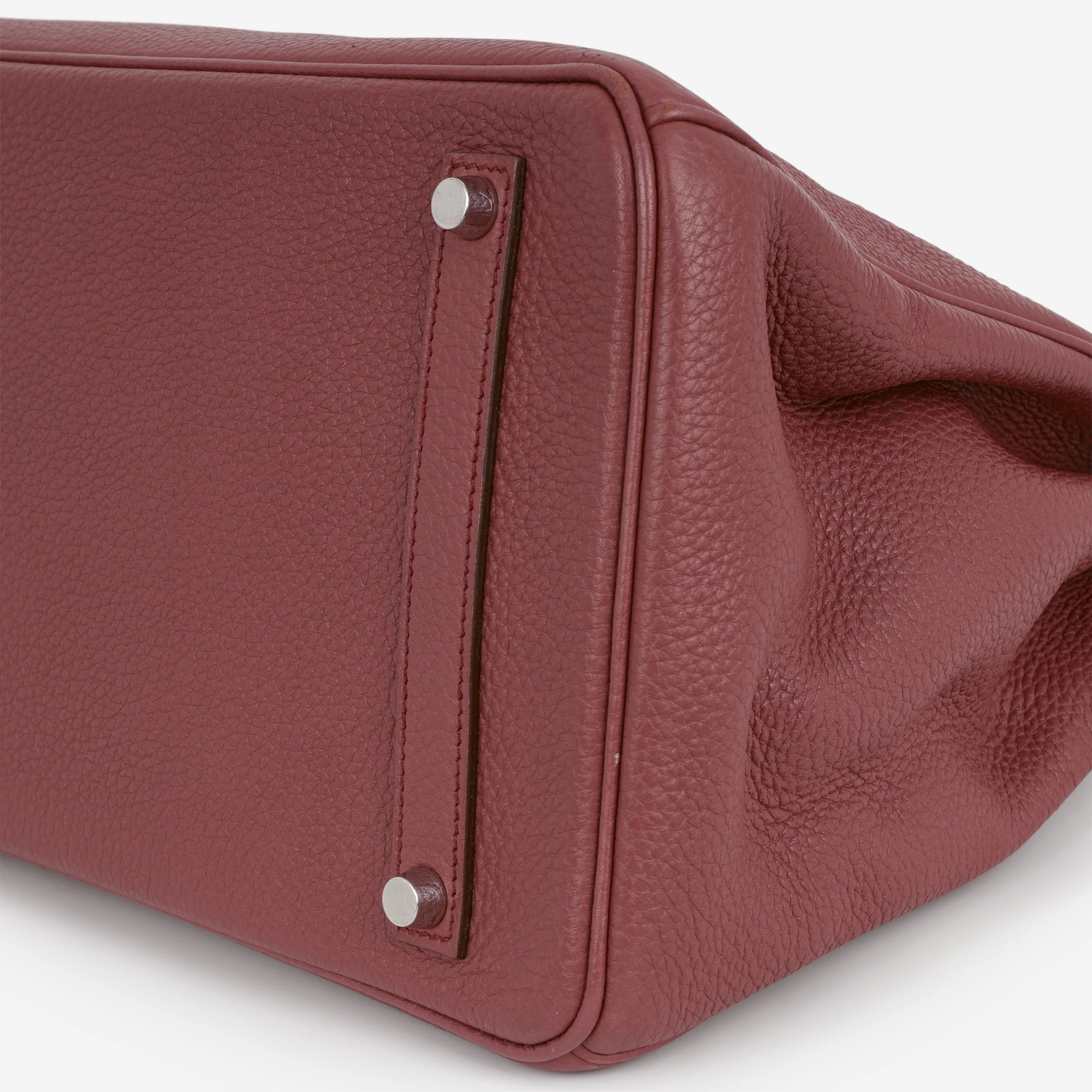 Hermès Birkin 35 - Bois De Rose Clemence | Palladium Hardware - Image 7
