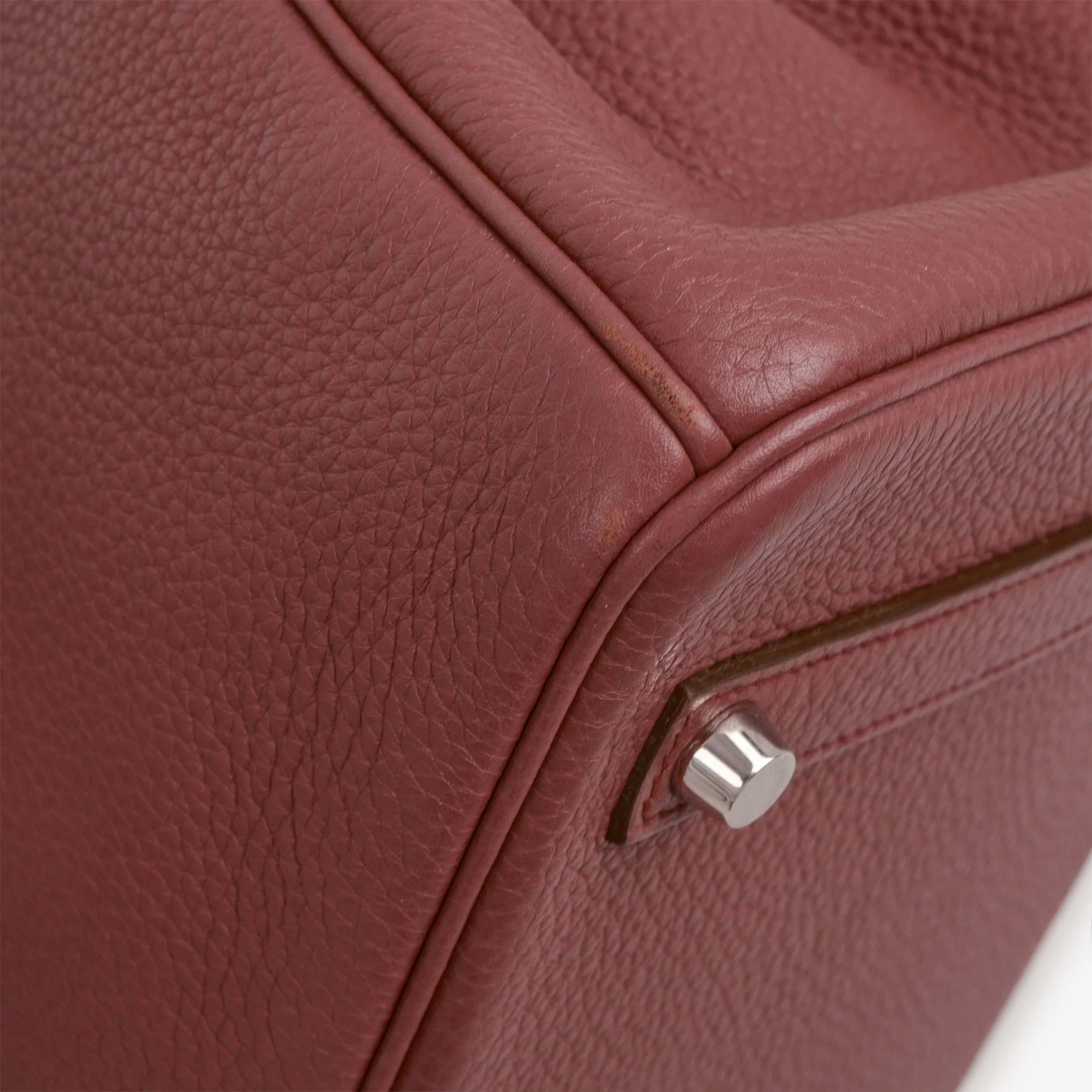 Hermès Birkin 35 - Bois De Rose Clemence | Palladium Hardware - Image 8