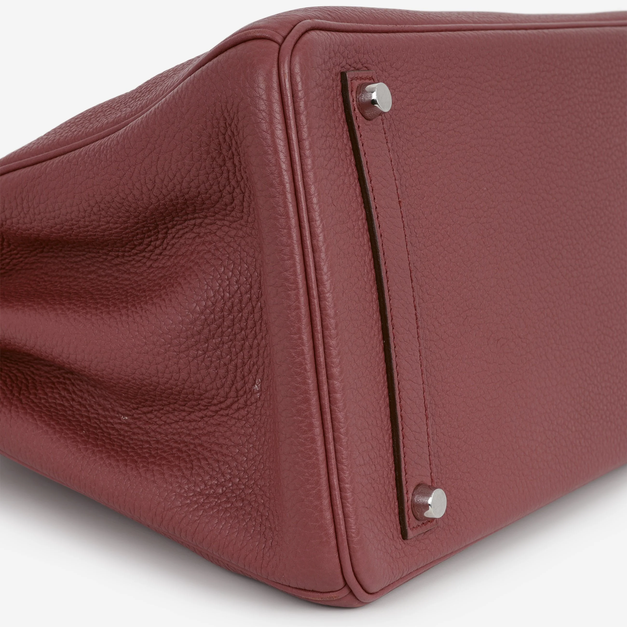 Hermès Birkin 35 - Bois De Rose Clemence | Palladium Hardware - Image 9