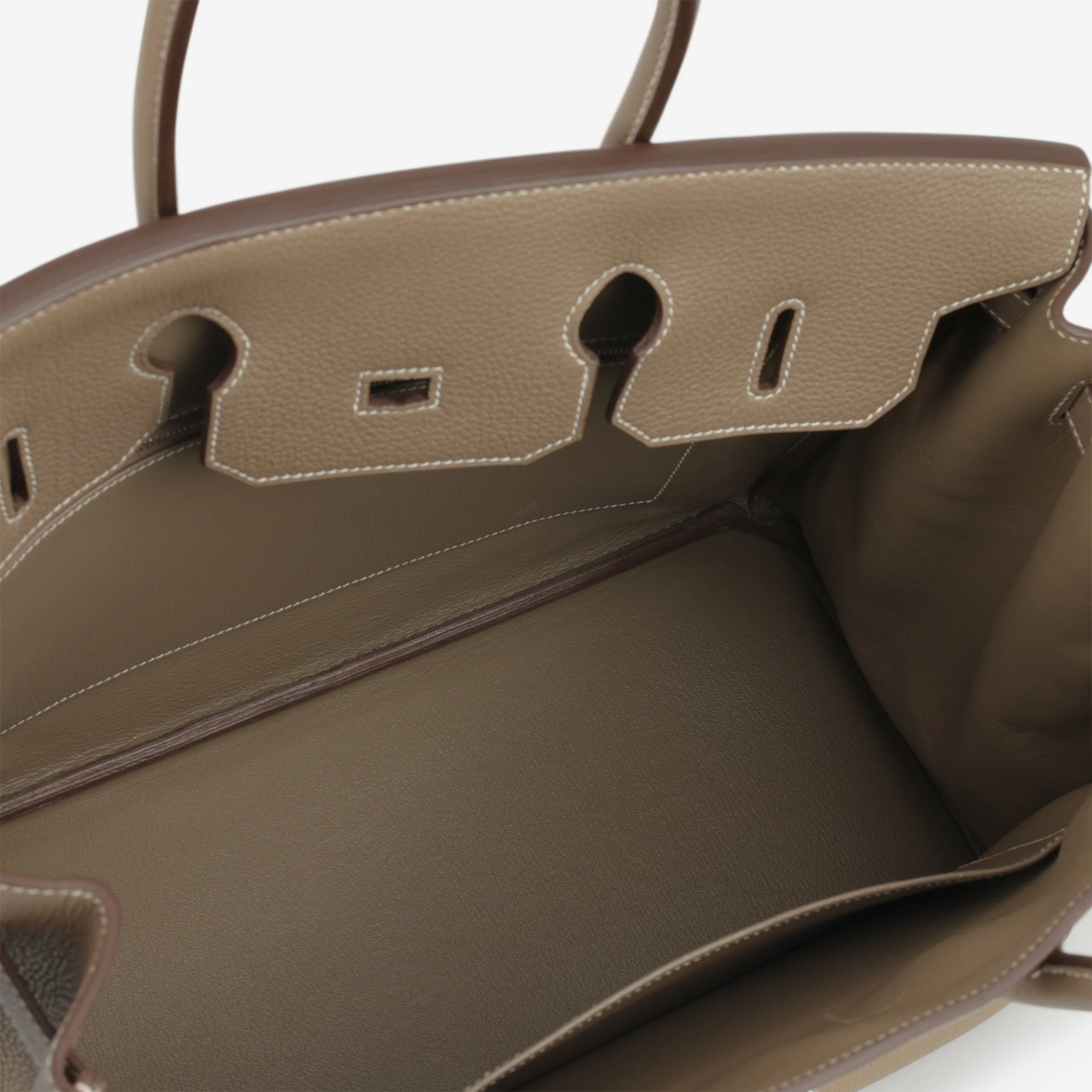 Hermès Birkin 35 - Etoupe Togo | Palladium Hardware - Image 7