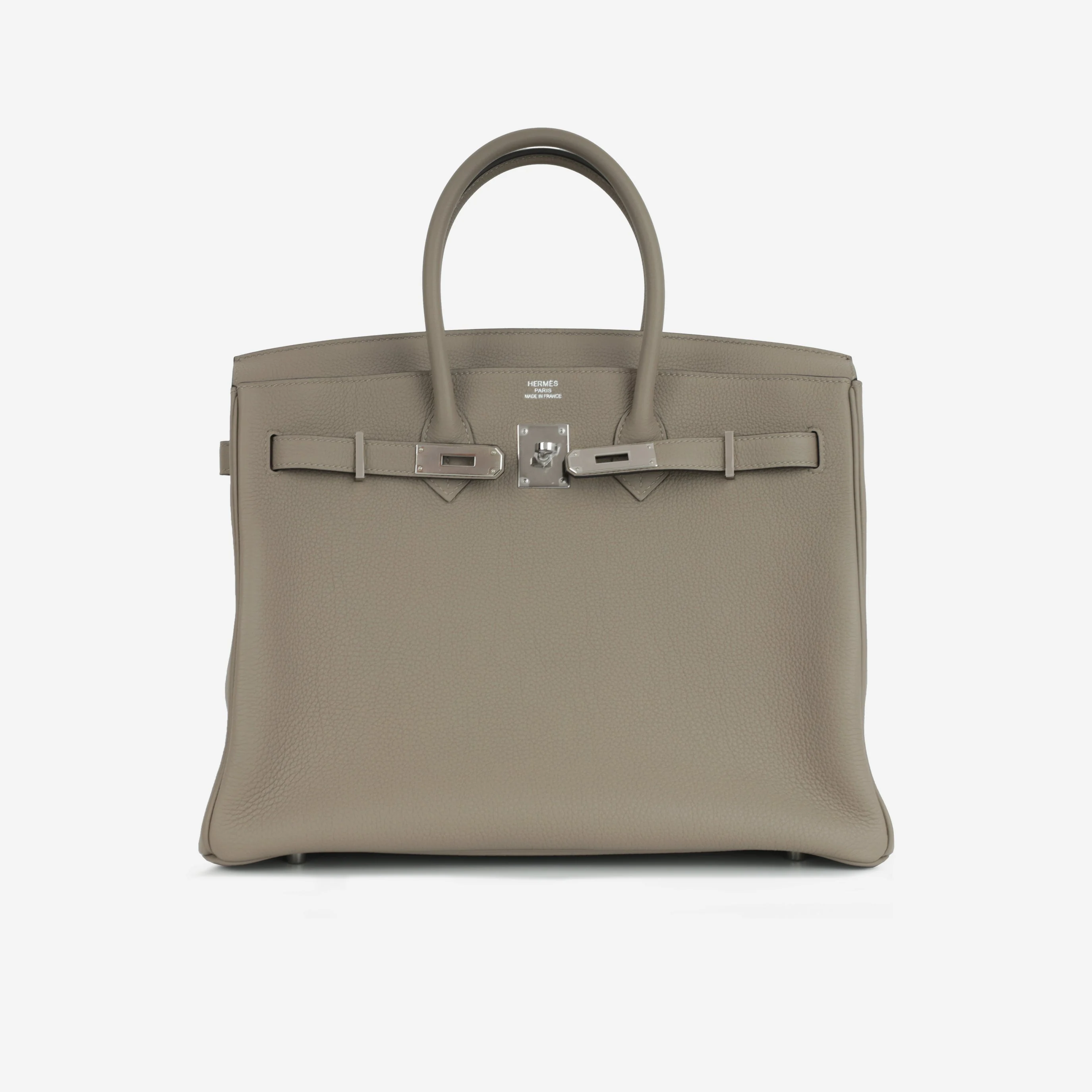 Hermès Birkin 35 - Gris Asphalt Togo | Palladium Hardware - Image 6