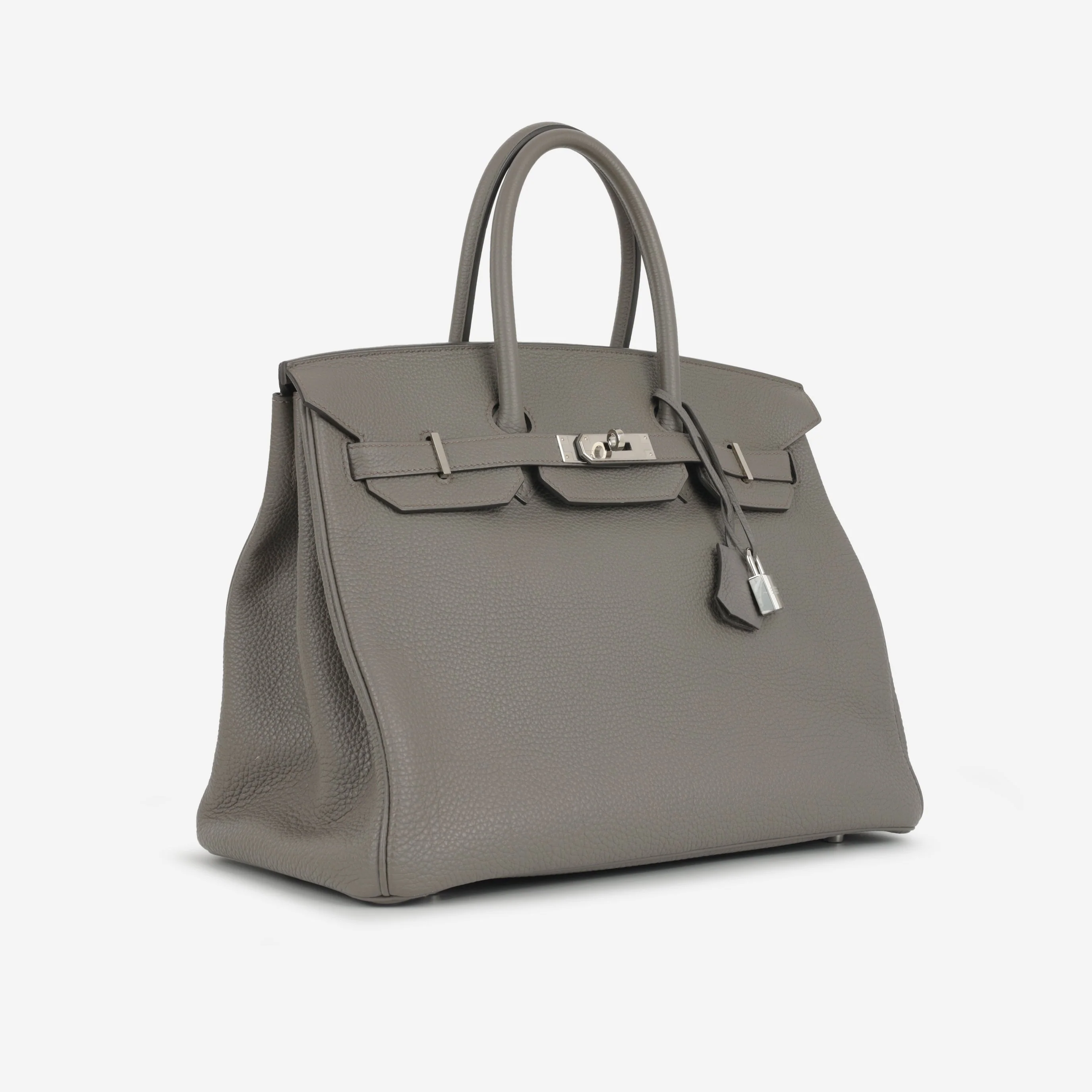 Hermès Hermès Birkin 35 - Gris Etain Togo | Palladium Hardware - Image 2