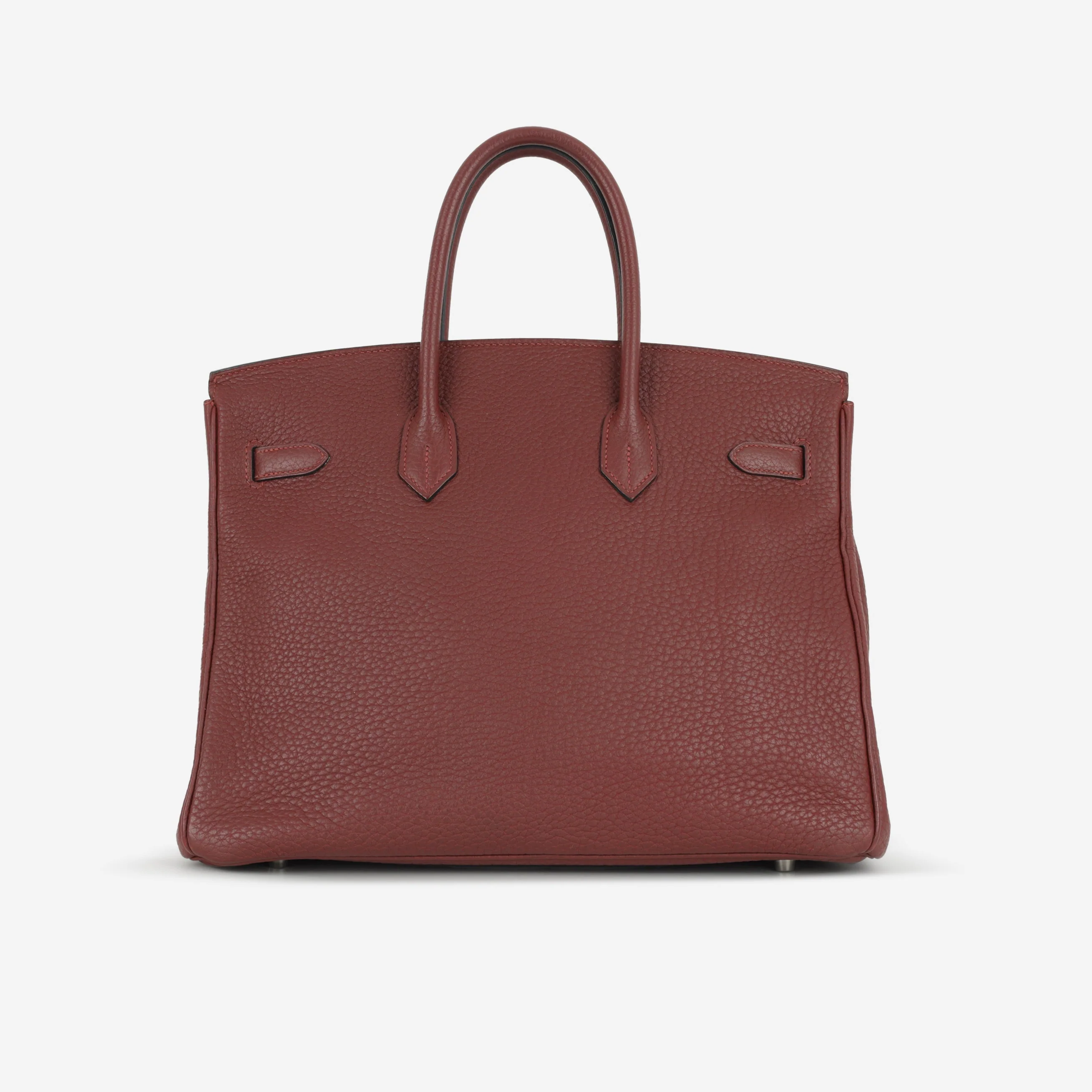 Hermès Birkin 35 - Rouge H Fjord | Palladium Hardware - Image 2