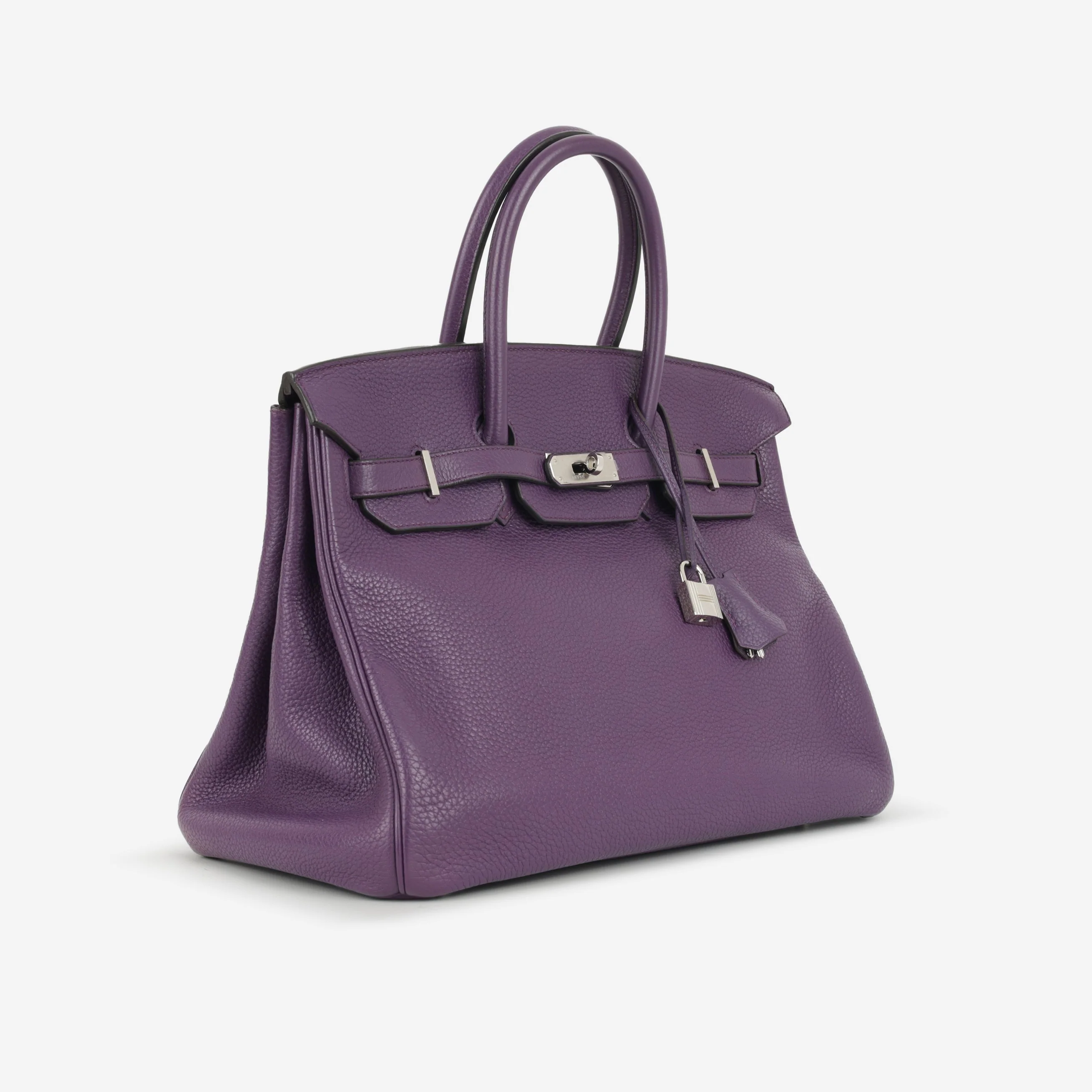 Hermès Birkin 35 - Ultraviolet Togo | Palladium Hardware - Image 2