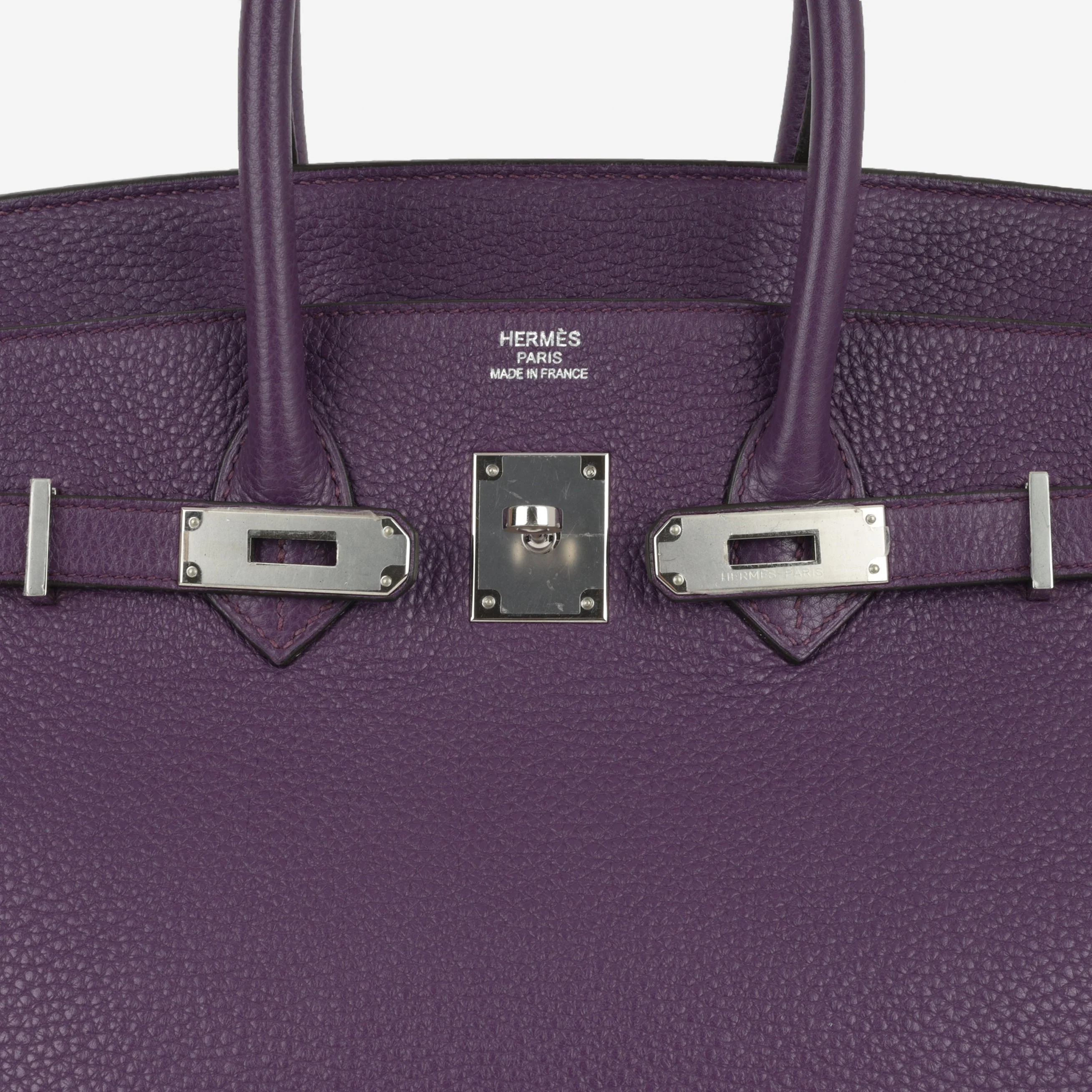 Hermès Birkin 35 - Ultraviolet Togo | Palladium Hardware - Image 6