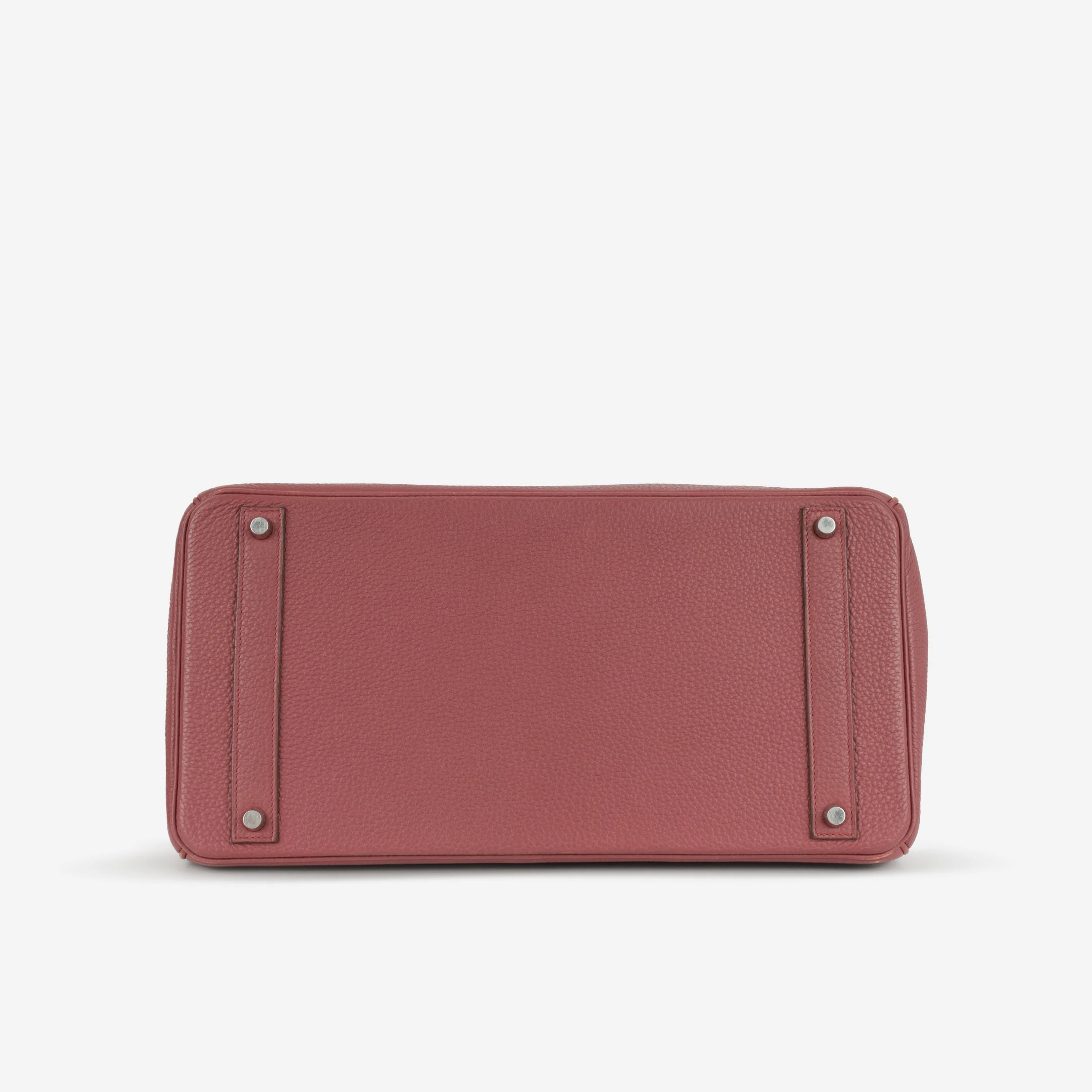 Hermès Birkin 40 - Bois De Rose Clemence | Palladium Hardware - Image 4