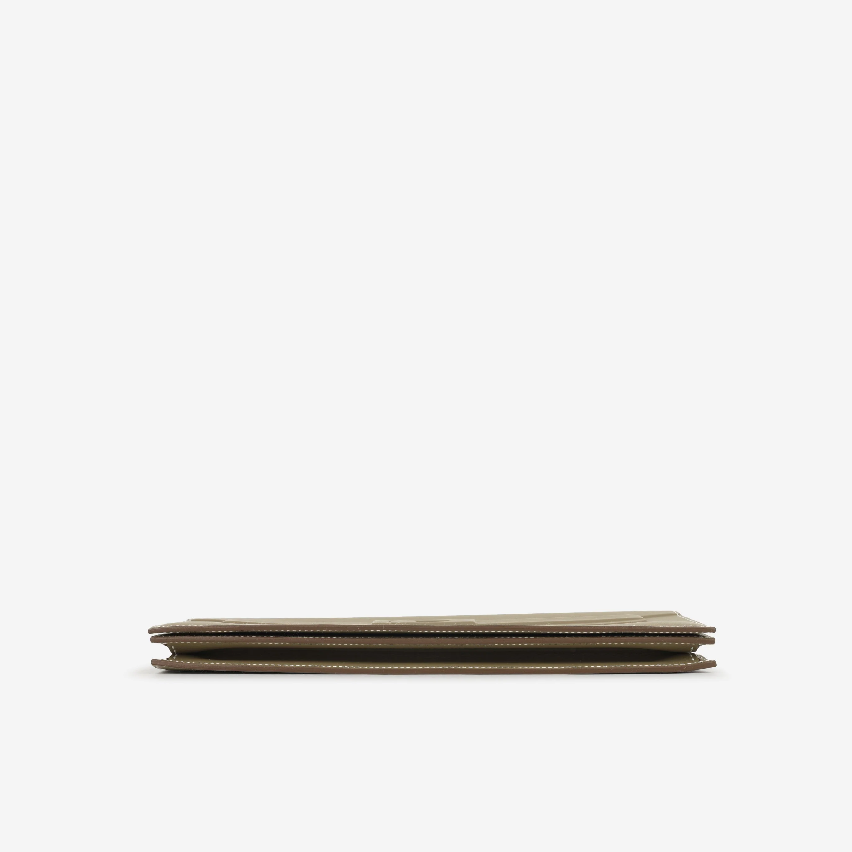 Hermès Birkin Shadow Clutch - Etoupe - Image 3