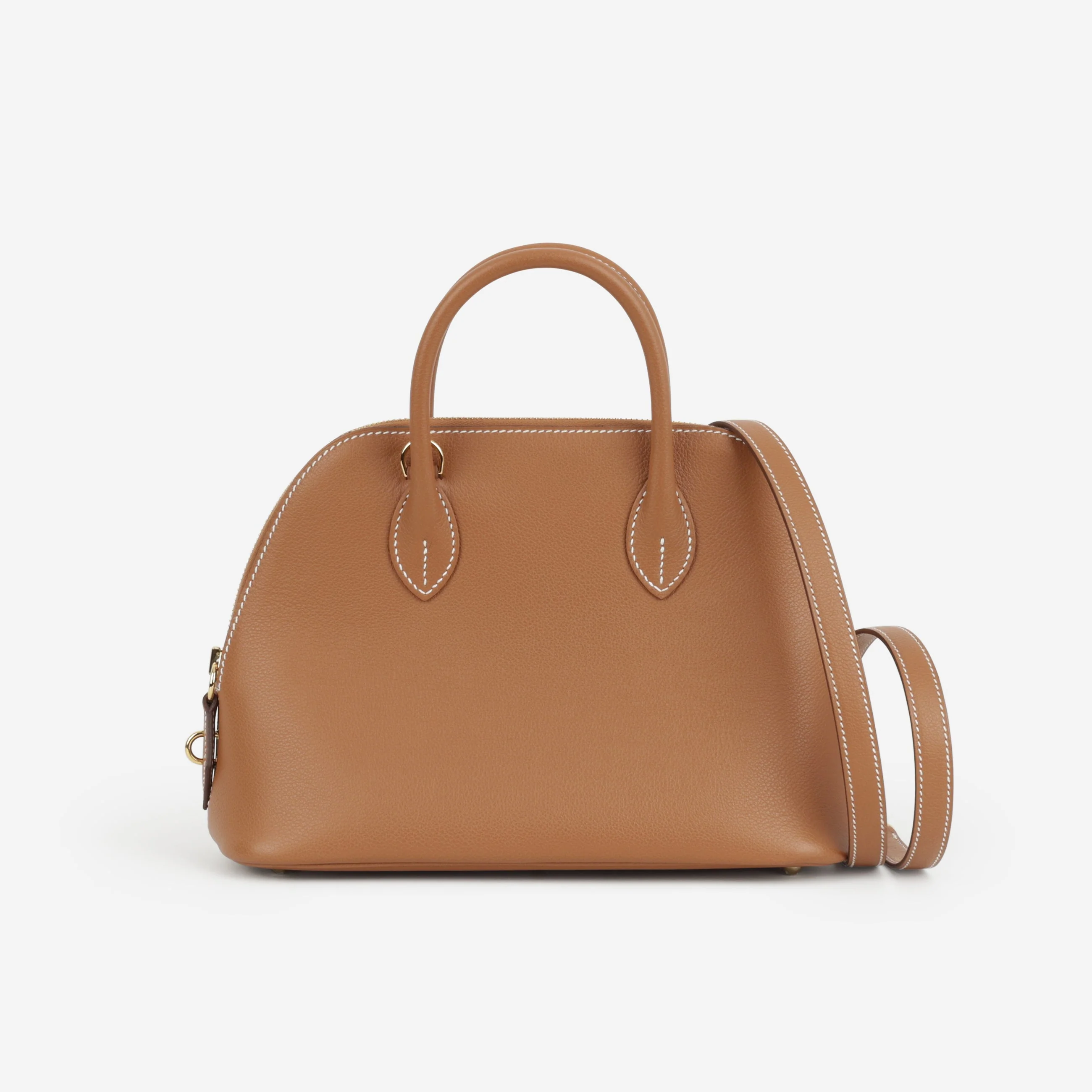 Hermès Bolide 25 - Gold Evercolor | Gold Hardware - Image 3