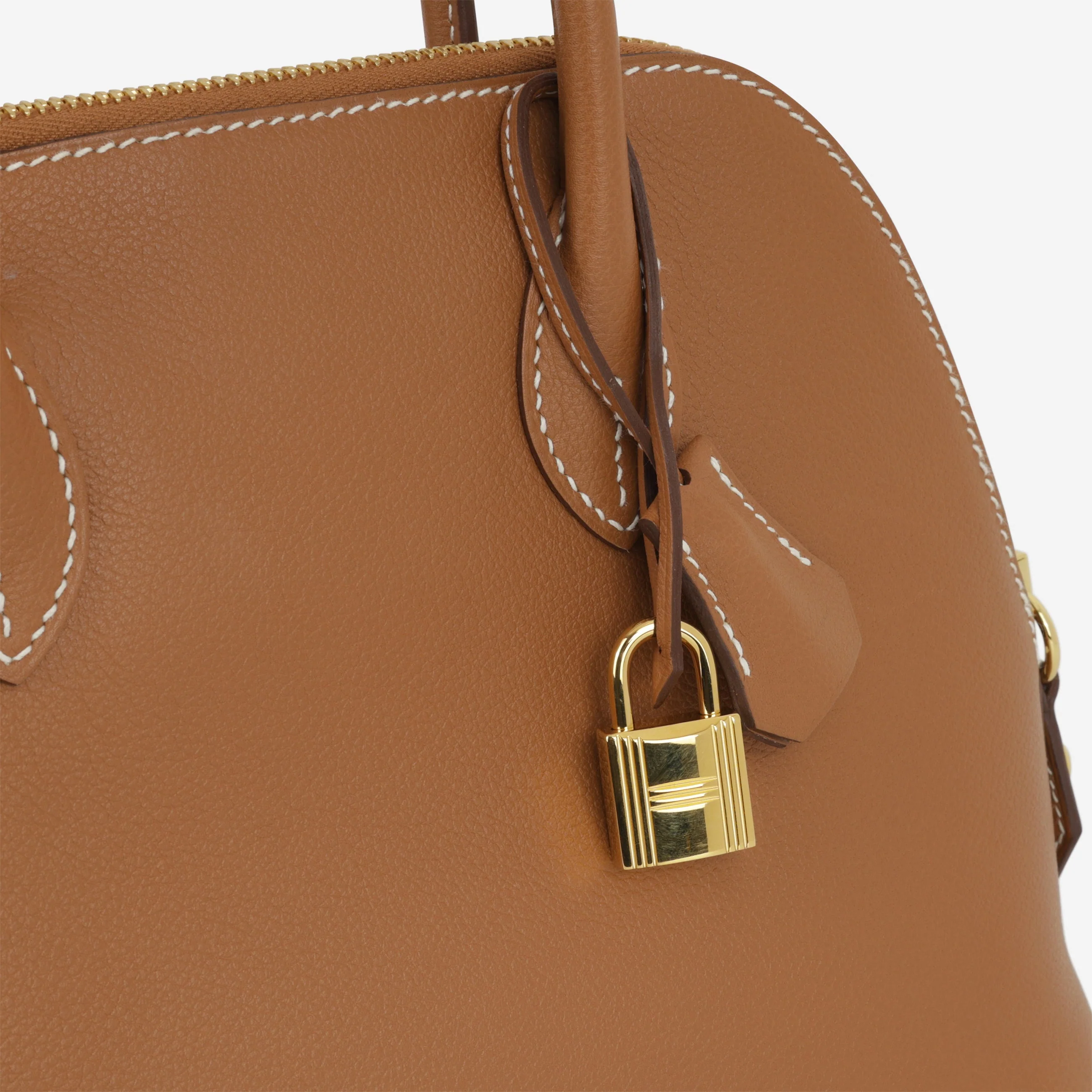 Hermès Bolide 25 - Gold Evercolor | Gold Hardware - Image 6