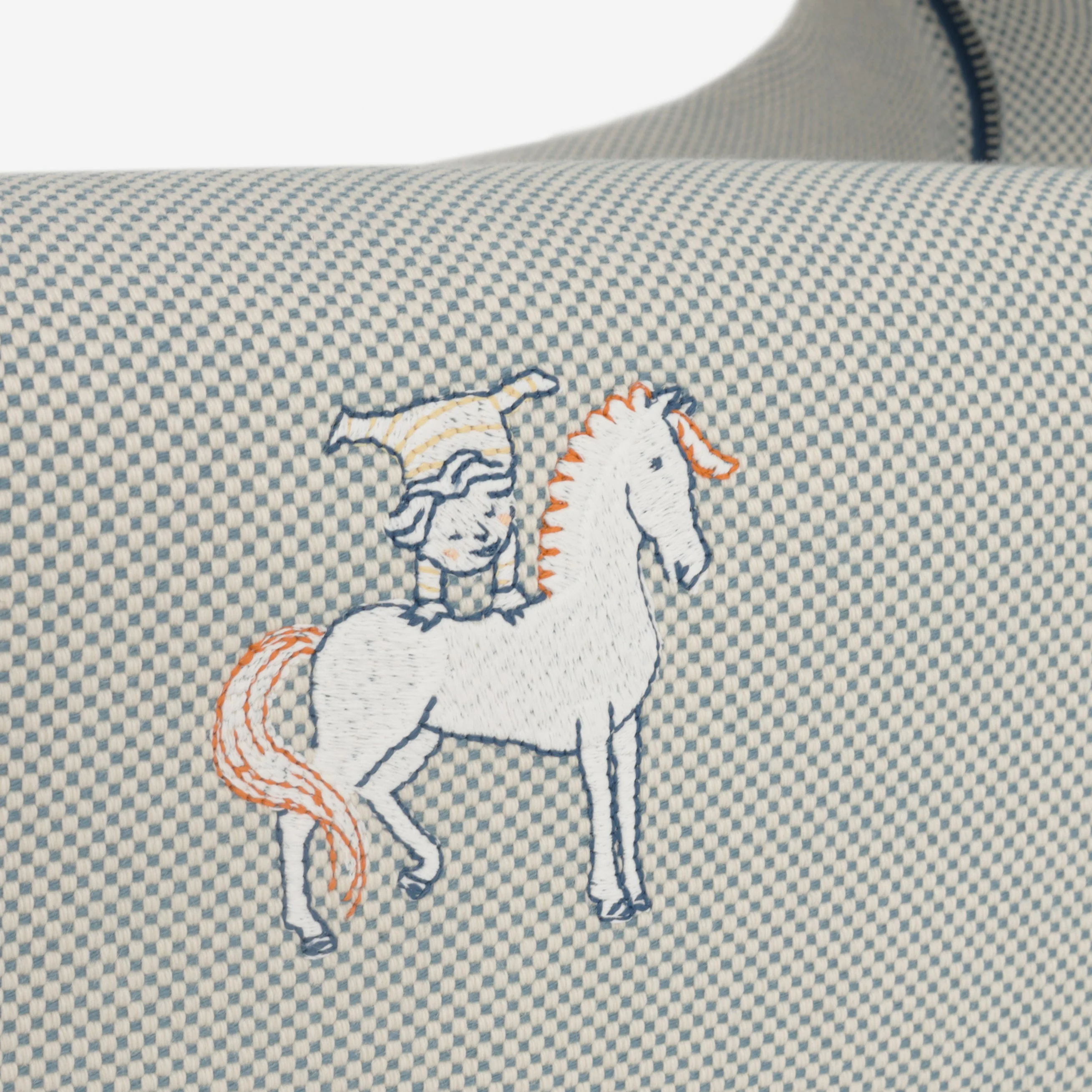 Hermès Bride-A-Brac Cabriole GM - Bleu Nattier | Palladium Hardware (NWT) - Image 6