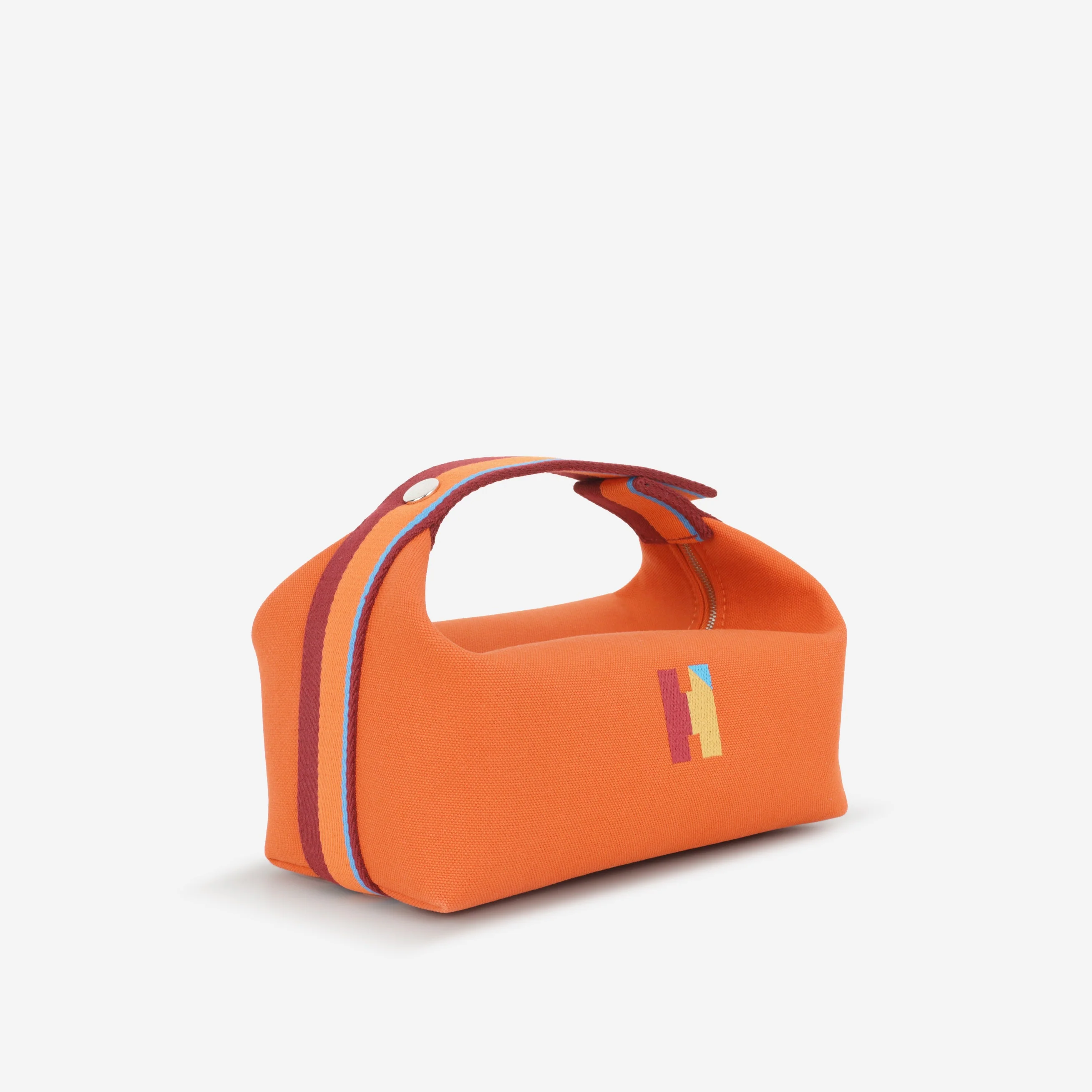 Hermès Bride-A-Brac H Pavillion PM - Orange Feu | Palladium Hardware (NWT) - Image 2