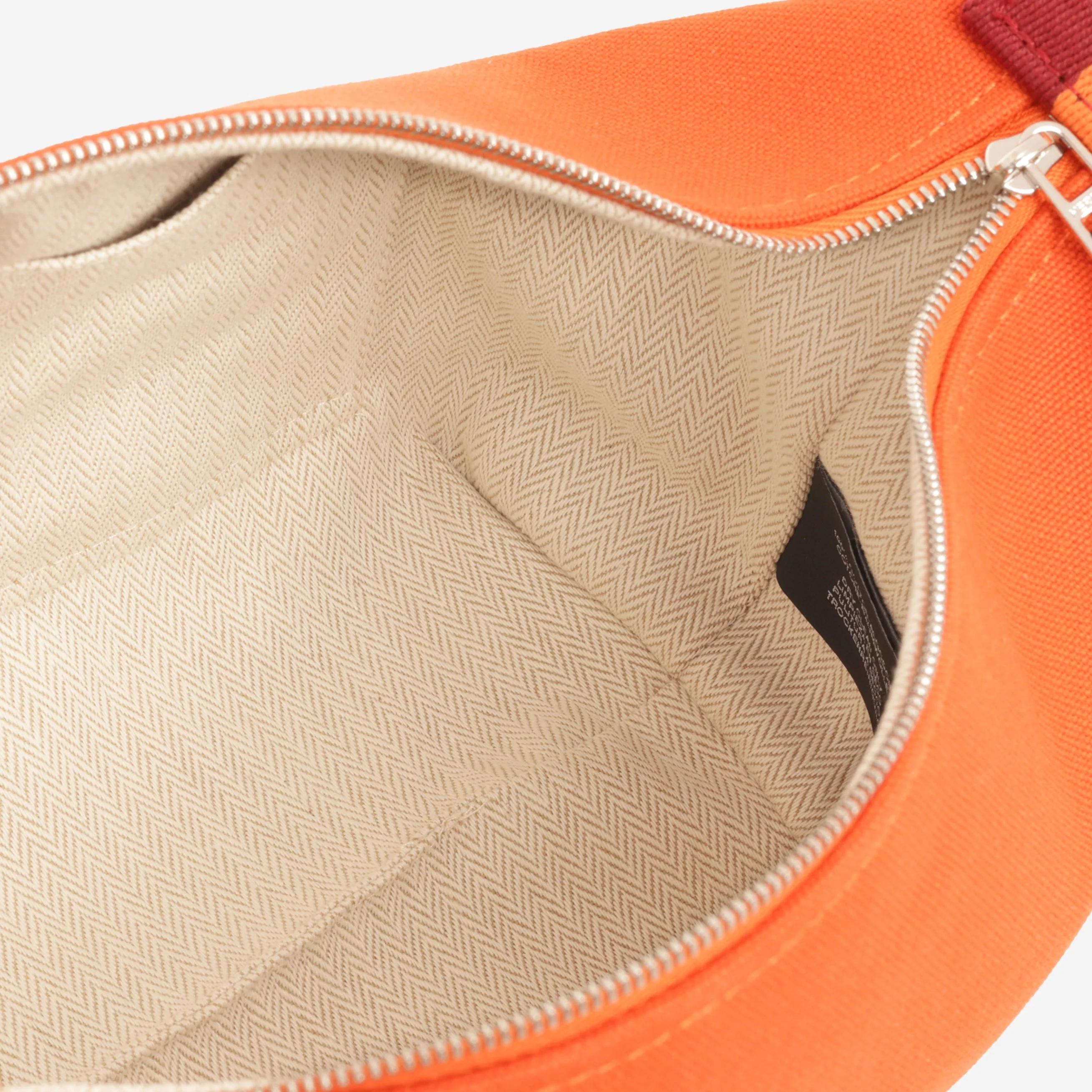 Hermès Bride-A-Brac H Pavillion PM - Orange Feu | Palladium Hardware (NWT) - Image 6