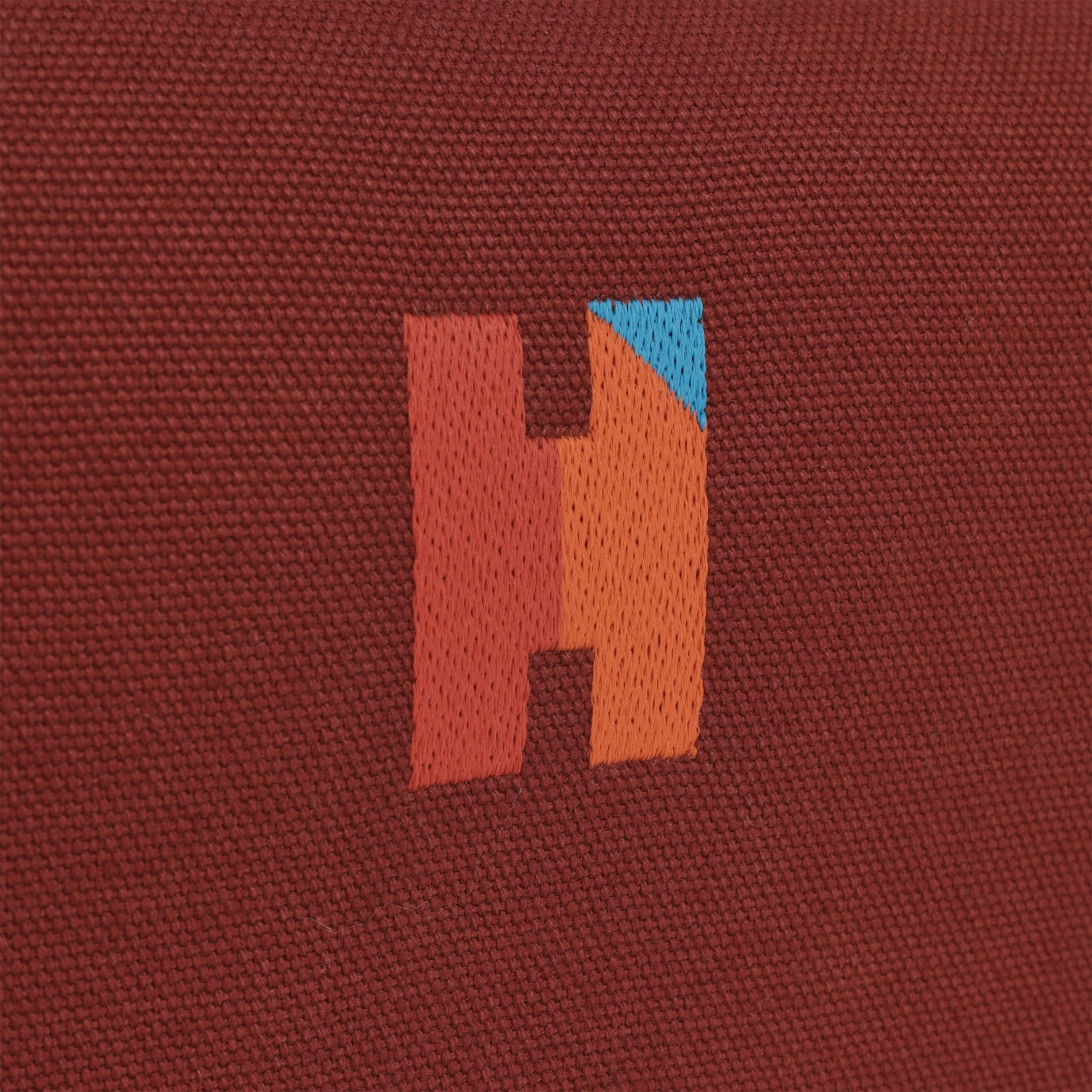Hermès Bride-A-Brac Pavillion GM - Rouge H Canvas | Palladium Hardware - Image 7