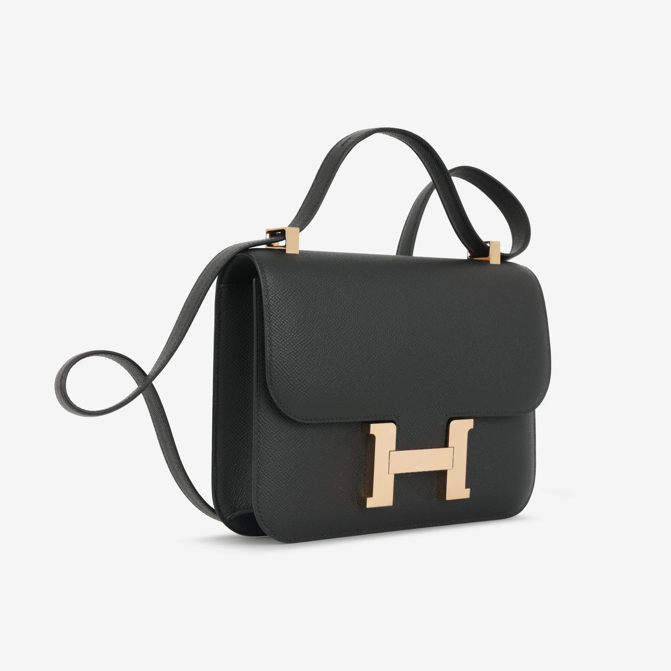 Hermès Constance 1-24 - Noir Epsom | Rose Gold Hardware - Image 2