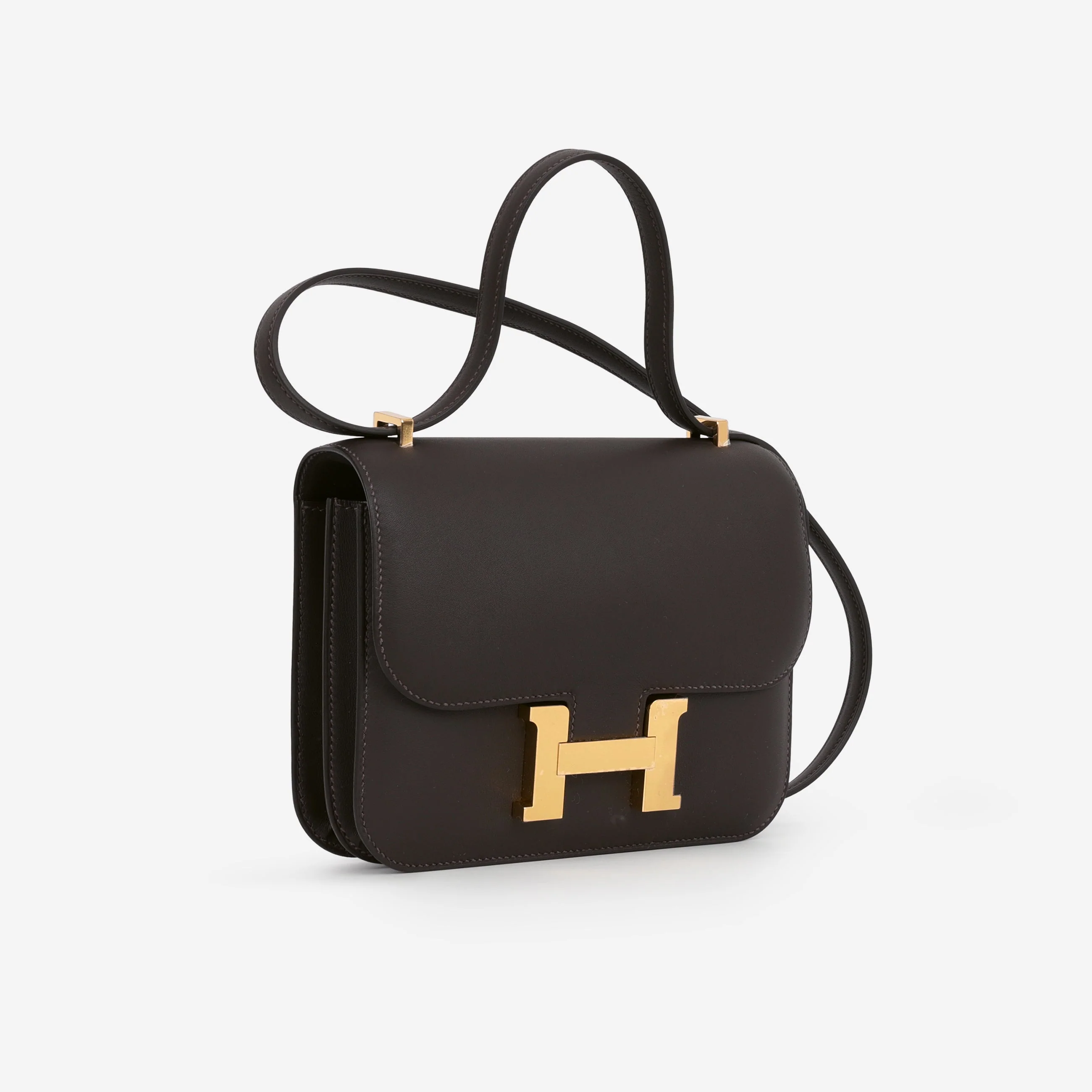 Hermès Constance 18 - Bai Brun Swift | Gold Hardware - Image 2