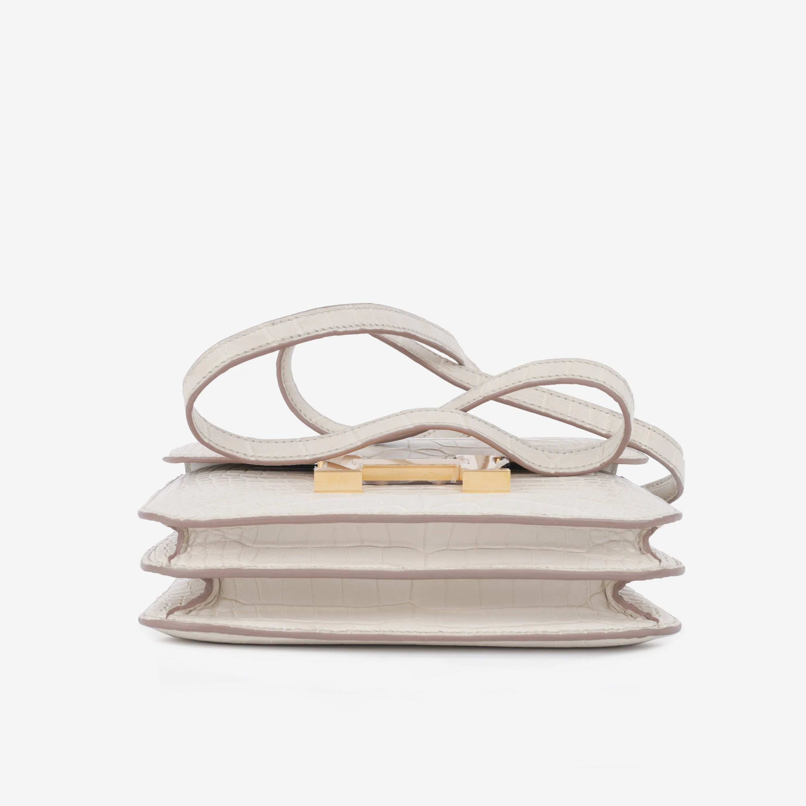 Hermès Constance 18 - Beton Alligator |  Gold Hardware - Image 4