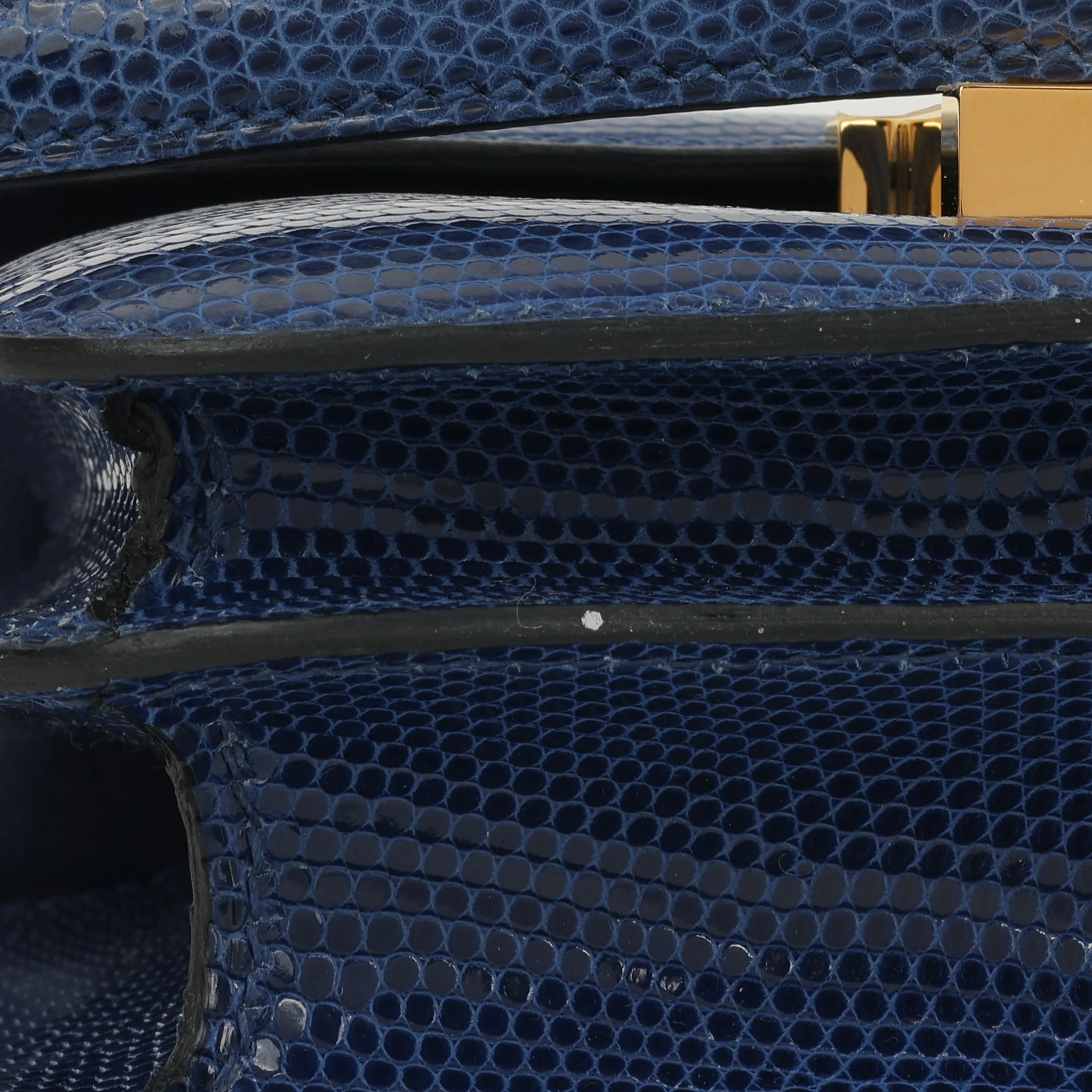 Hermès Constance 18 - Bleu Saphire Varanus Niloticus Lizard - Image 7